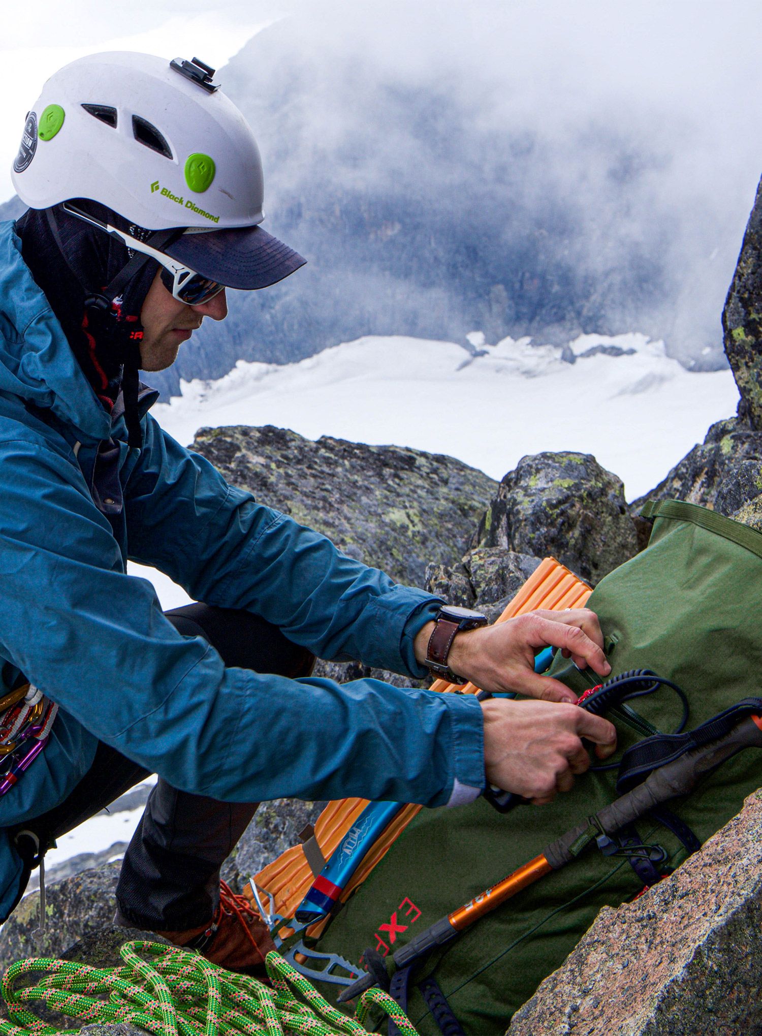 Ruksak Exped Serac 35 M - forest