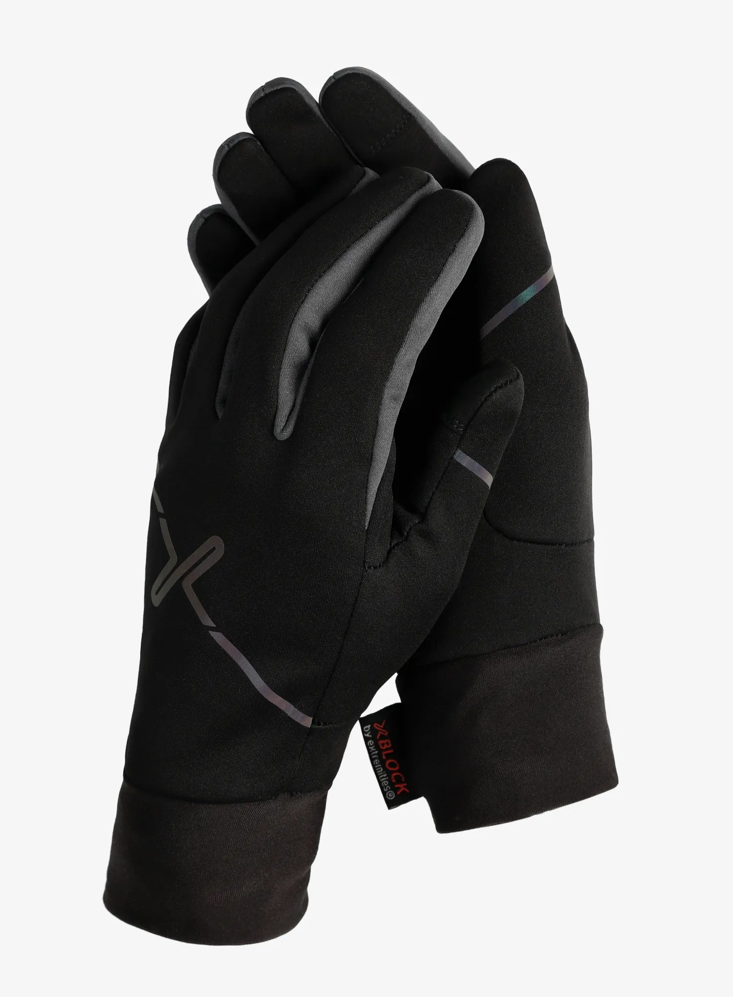 Rukavice Extremities Maze Runner Glove Xglo - black/holographic