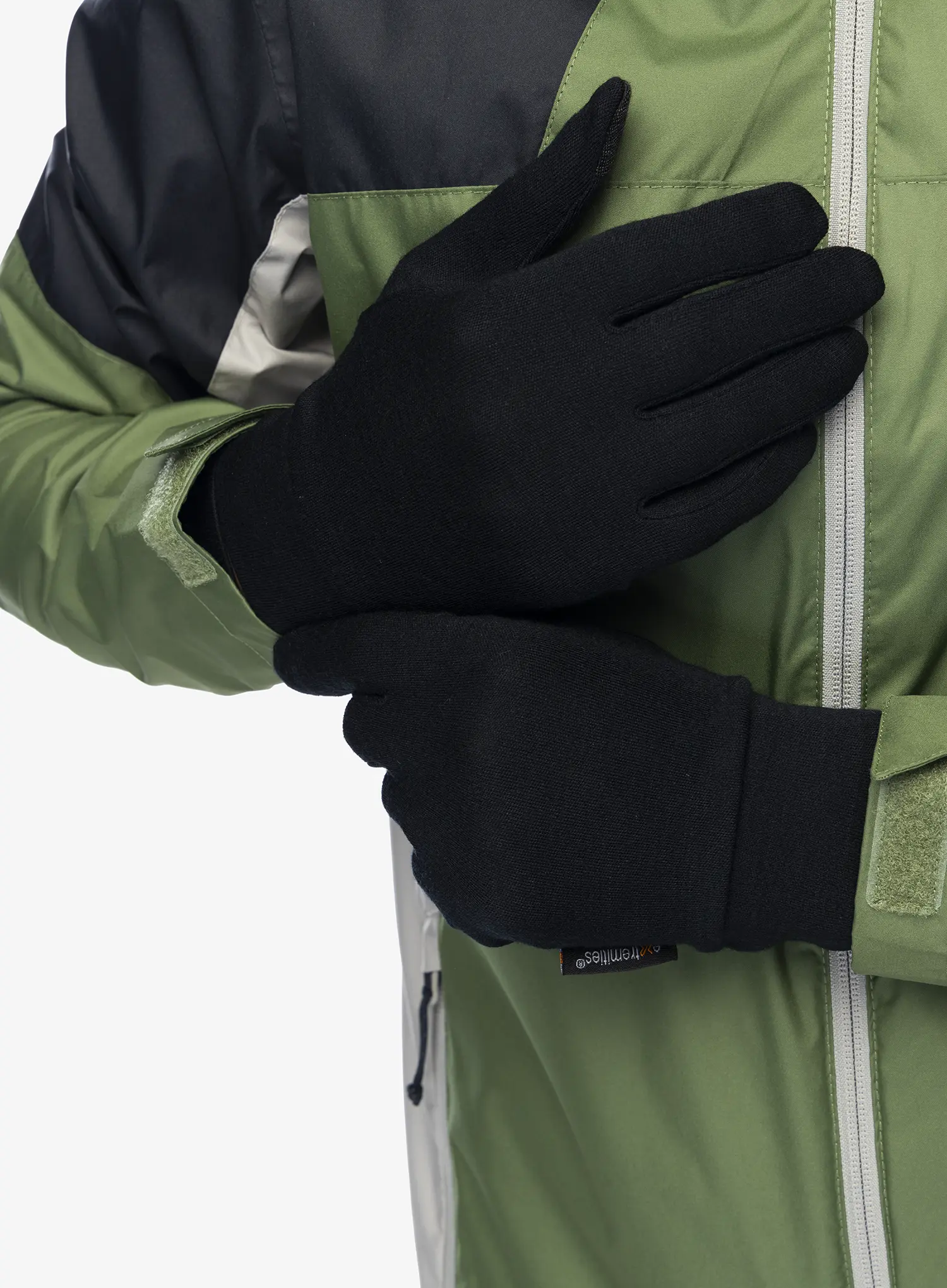 Vunene rukavice Extremities Merino Touch Liner Glove - black