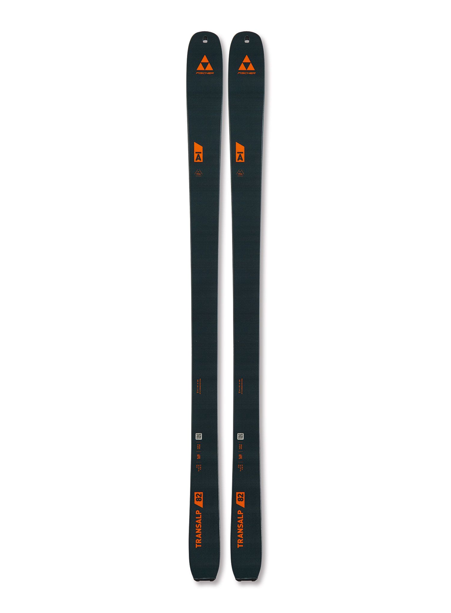 Skije za turno skijanje Fischer Transalp 82 - graphite/orange