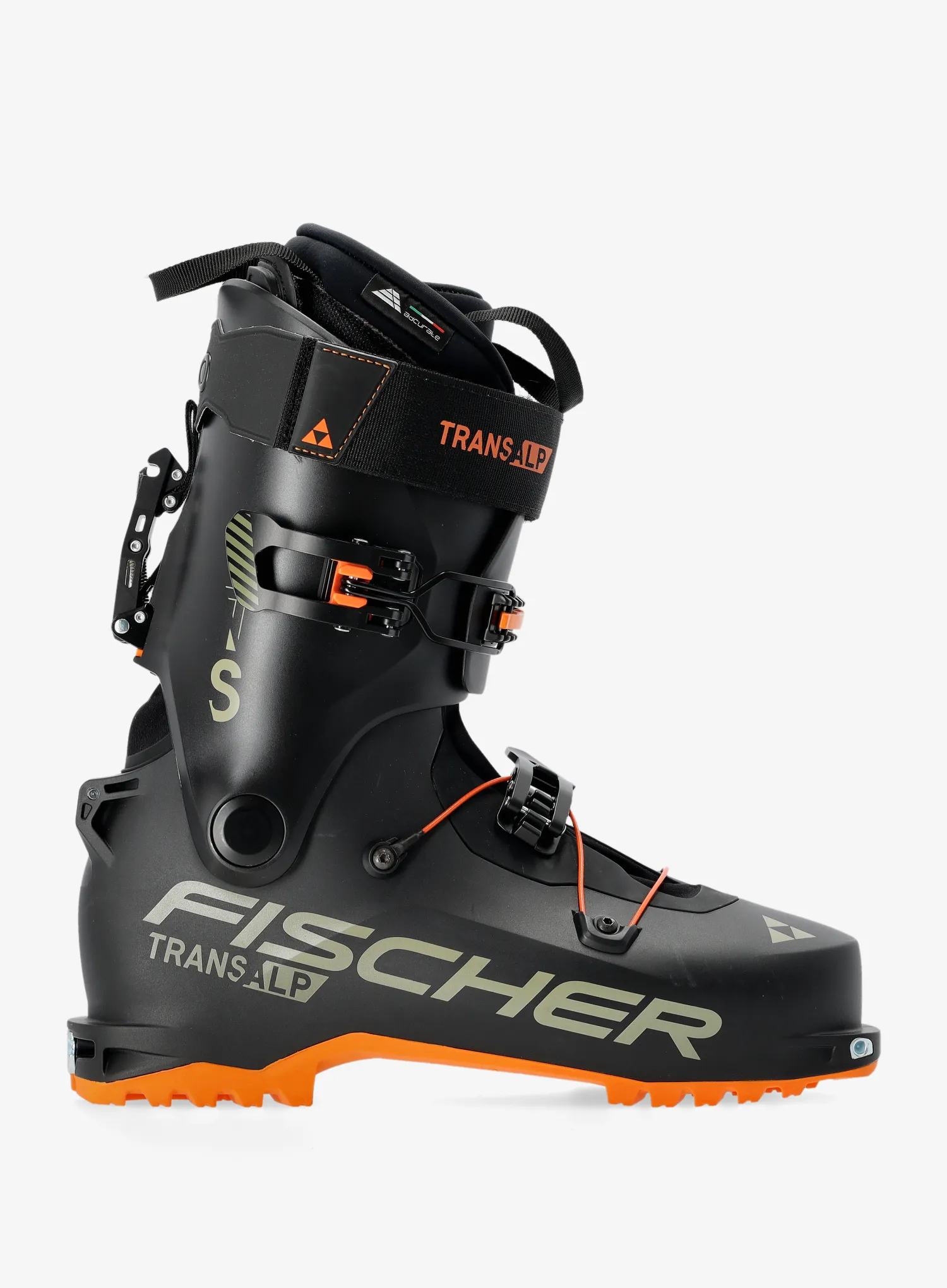 Cipele za turno skijanje Fischer Transalp TS - black/black
