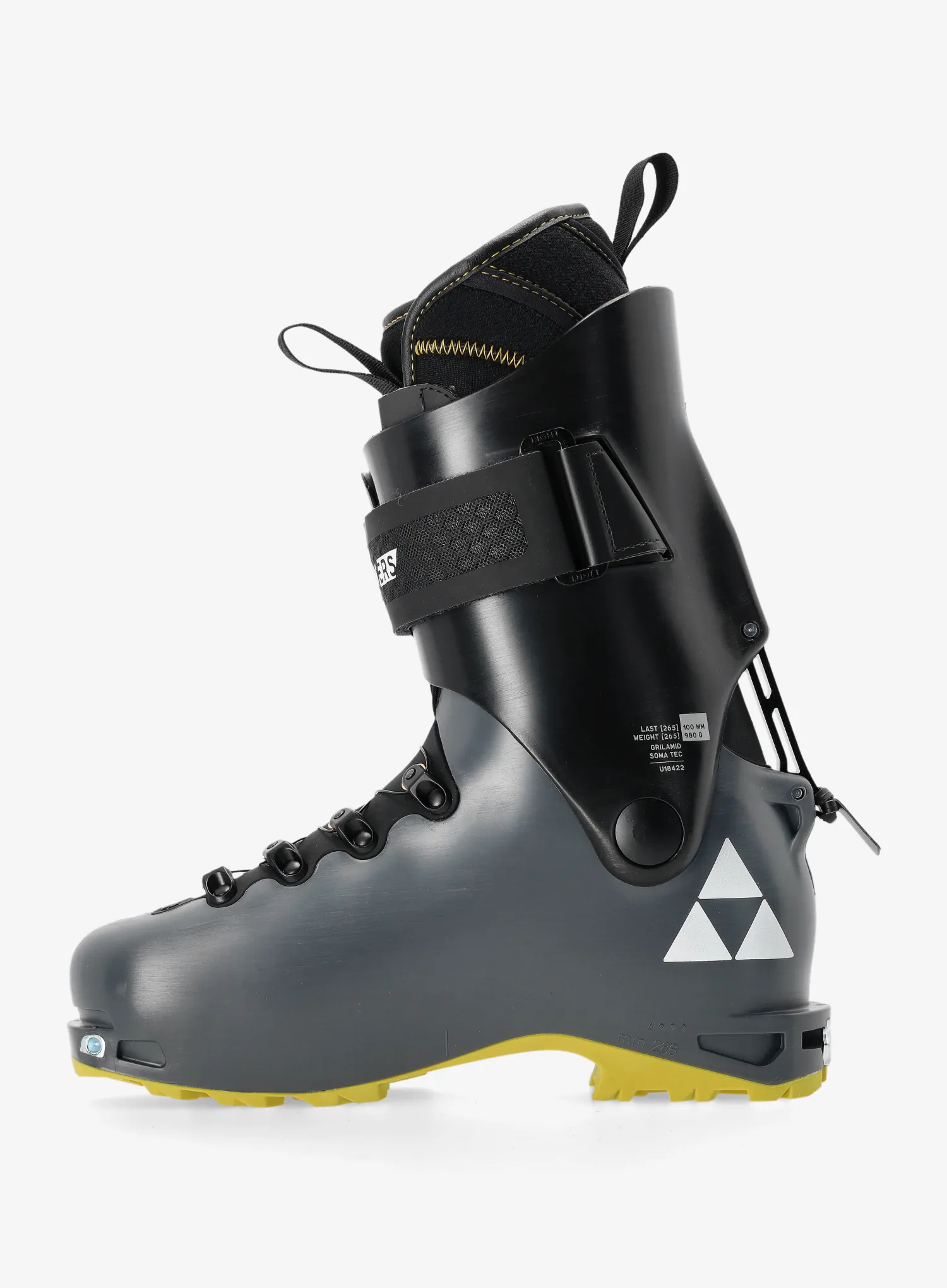 Cipele za turno skijanje Fischer Travers CS - yellow/grey/black