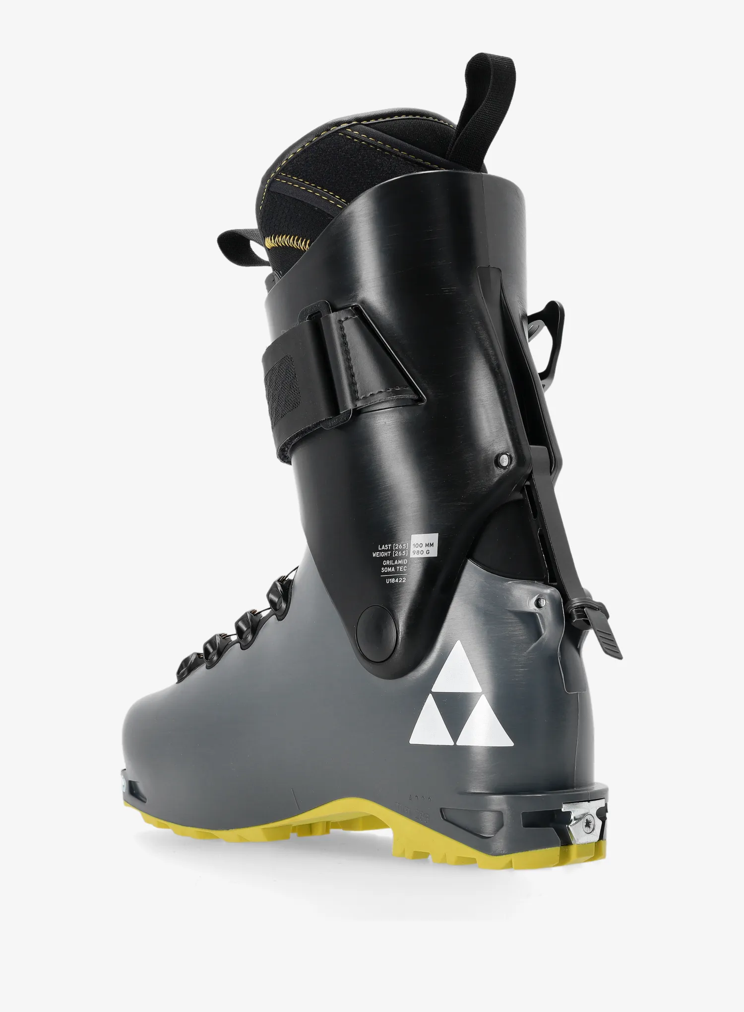 Cipele za turno skijanje Fischer Travers CS - yellow/grey/black