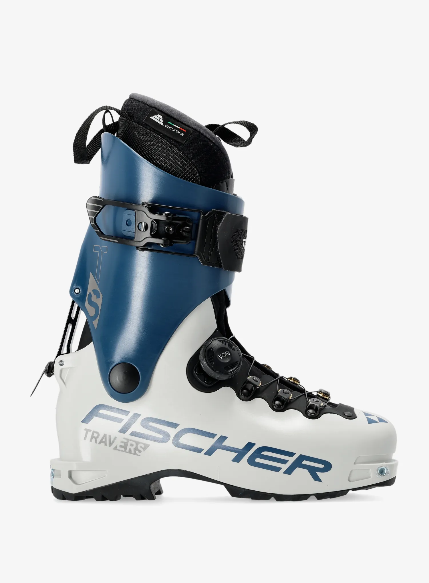 Cipele za turno skijanje Fischer Travers TS - white/blue