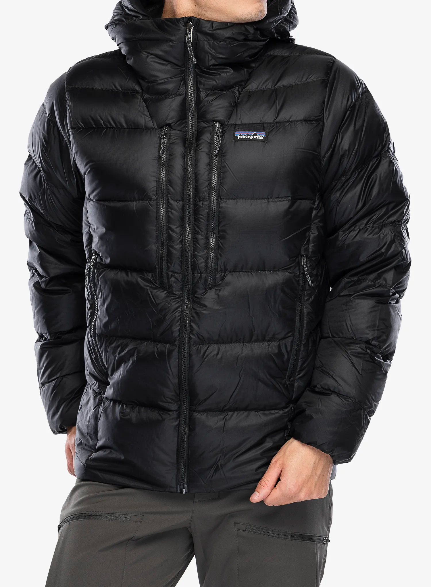 Jakna Patagonia Fitz Roy Down Hoody - black