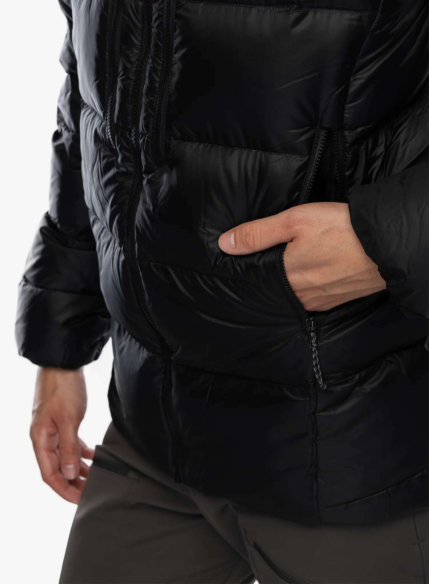 Jakna Patagonia Fitz Roy Down Hoody - black