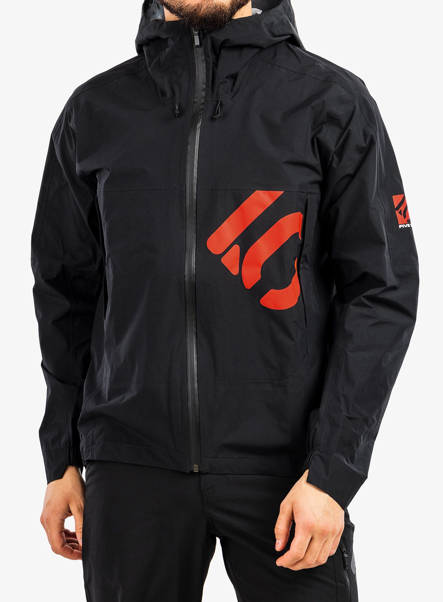 Kišna jakna Five Ten Rain Jkt - black/black