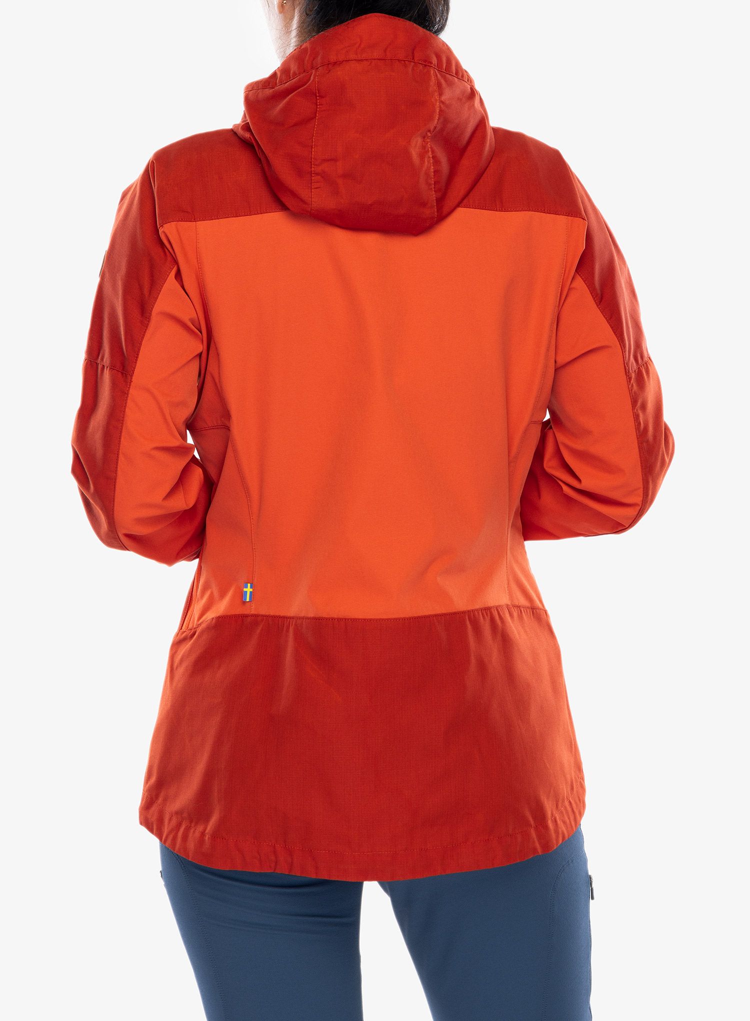 Ženska jakna Fjallraven Abisko Lite Trekking Jacket - cabin red/rowan red