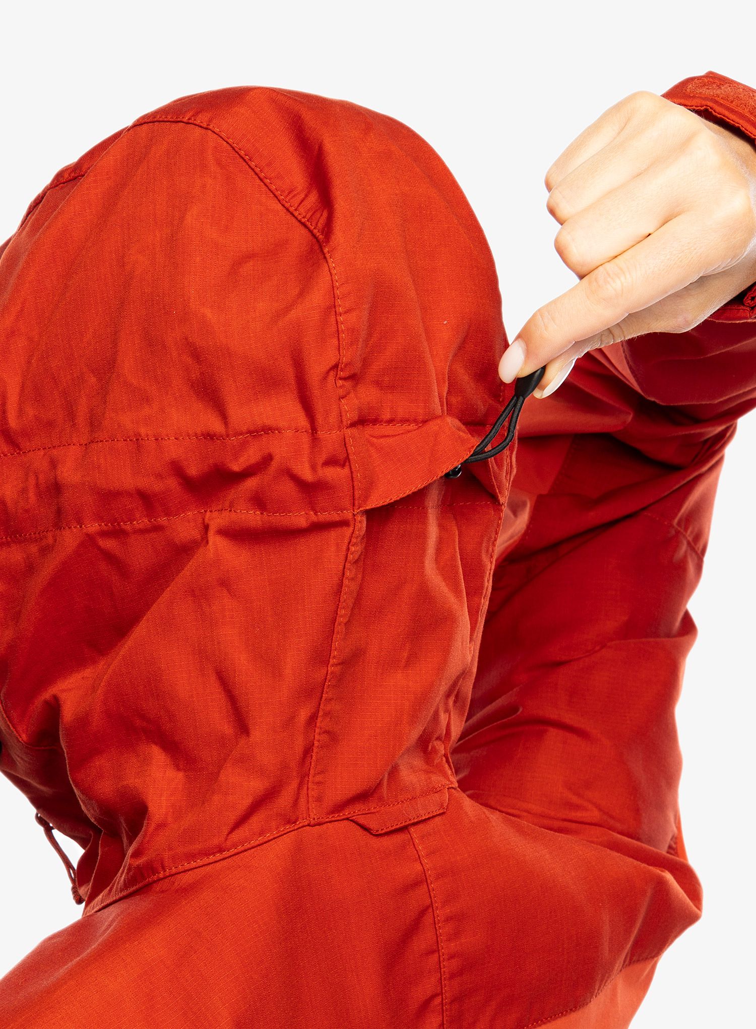 Ženska jakna Fjallraven Abisko Lite Trekking Jacket - cabin red/rowan red