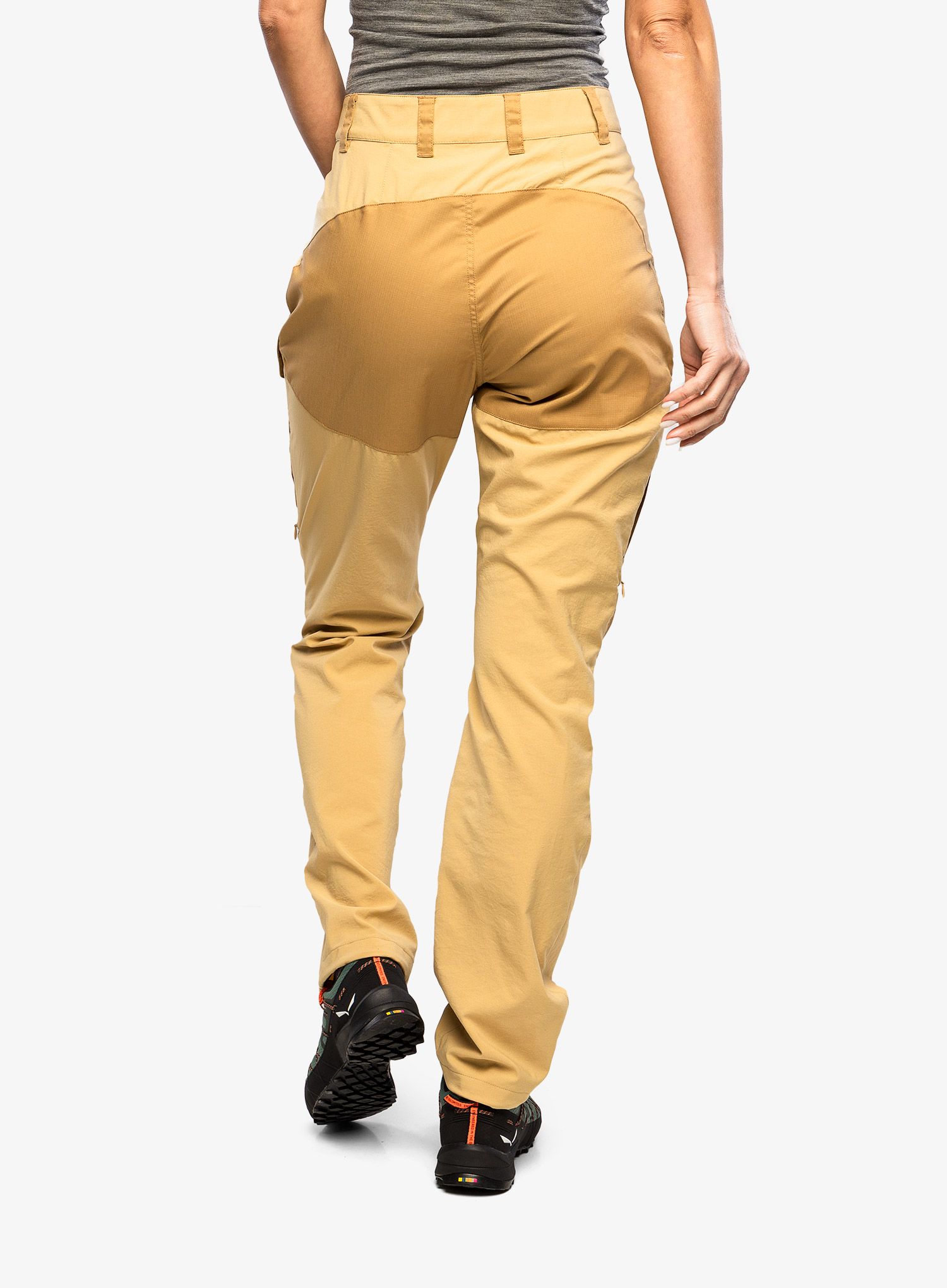 Ženske hlače Fjallraven Abisko Midsummer Trousers Reg - dune beige/brown