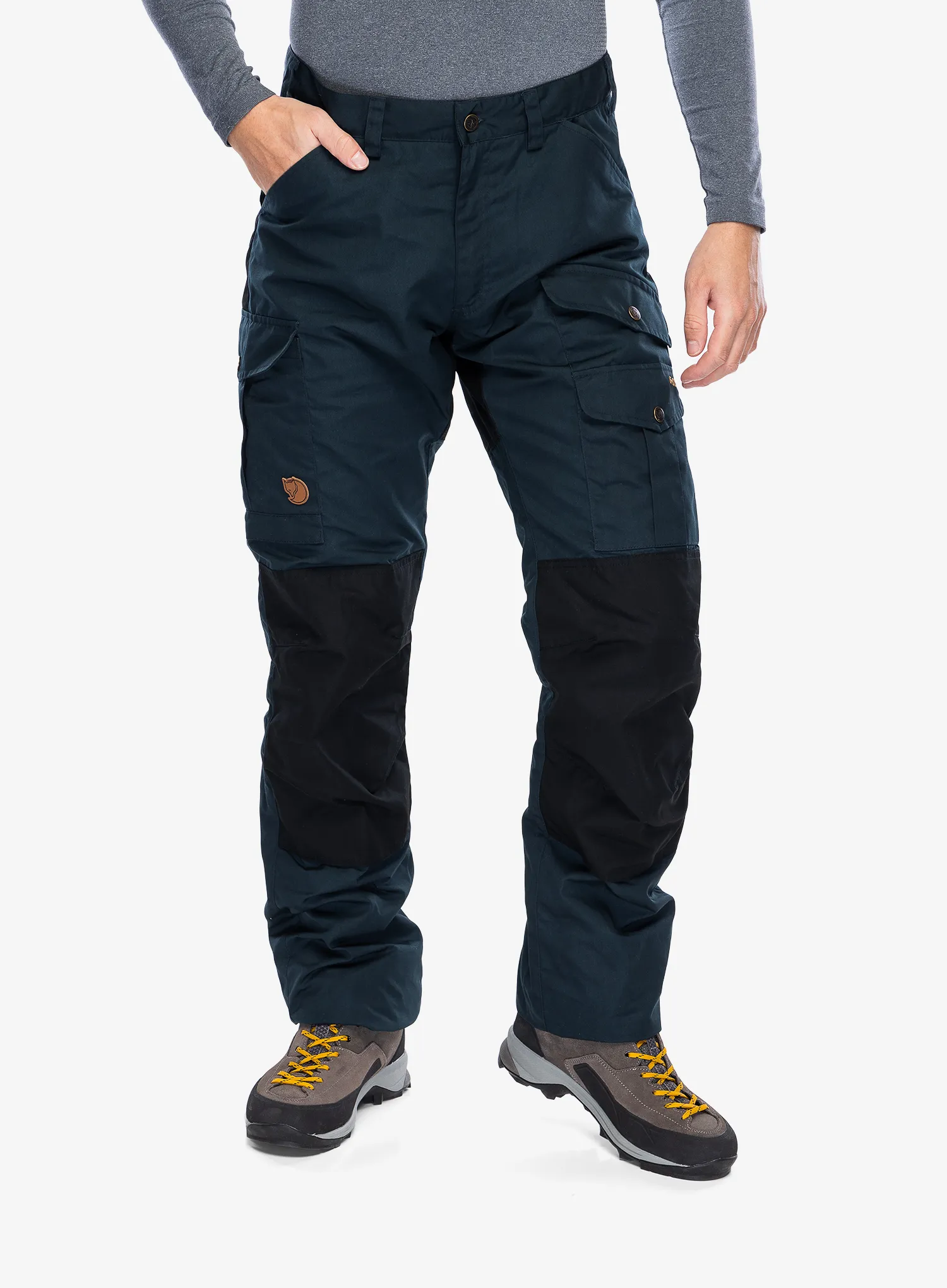 Trekking hlače Fjallraven Barents Pro Winter Trousers - dark navy