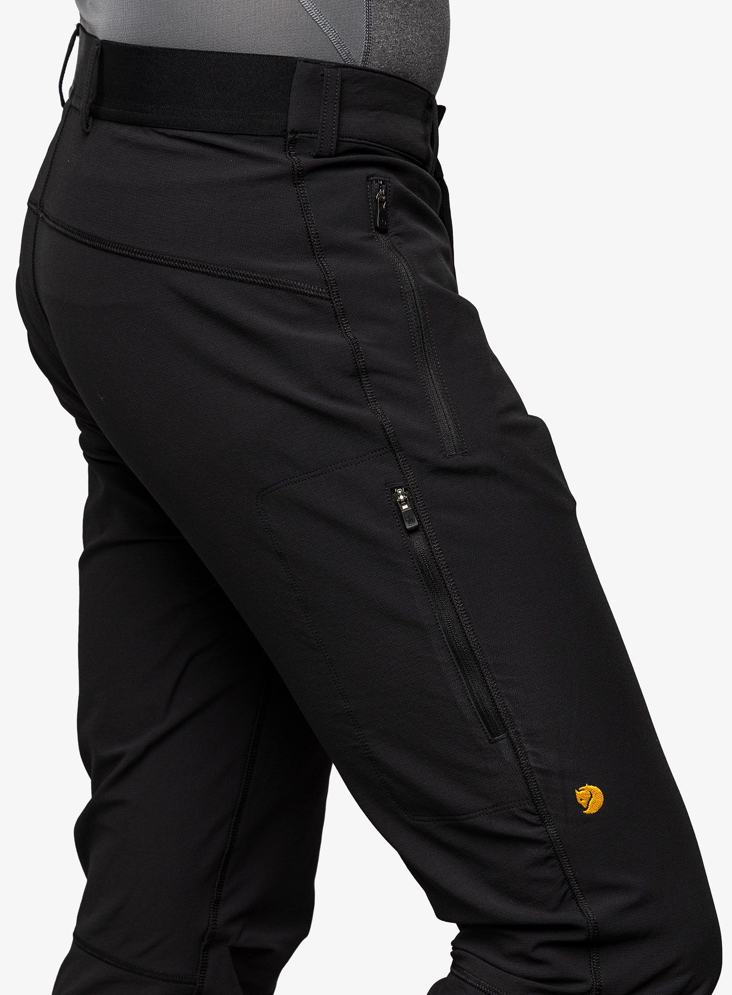 Trekking hlače Fjallraven Bergtagen Stretch Trousers - black