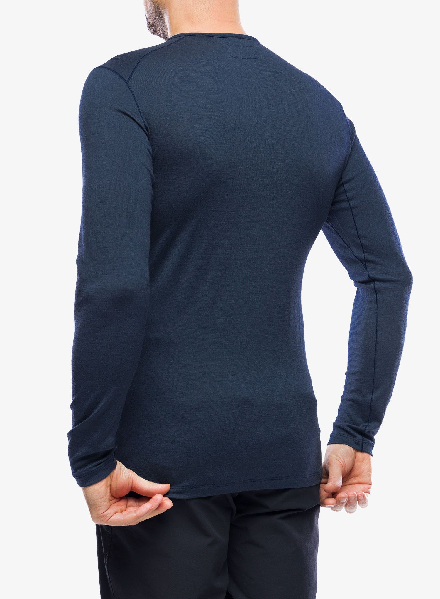 Termoaktivna dukserica Fjallraven Bergtagen Thinwool LS - mountain blue