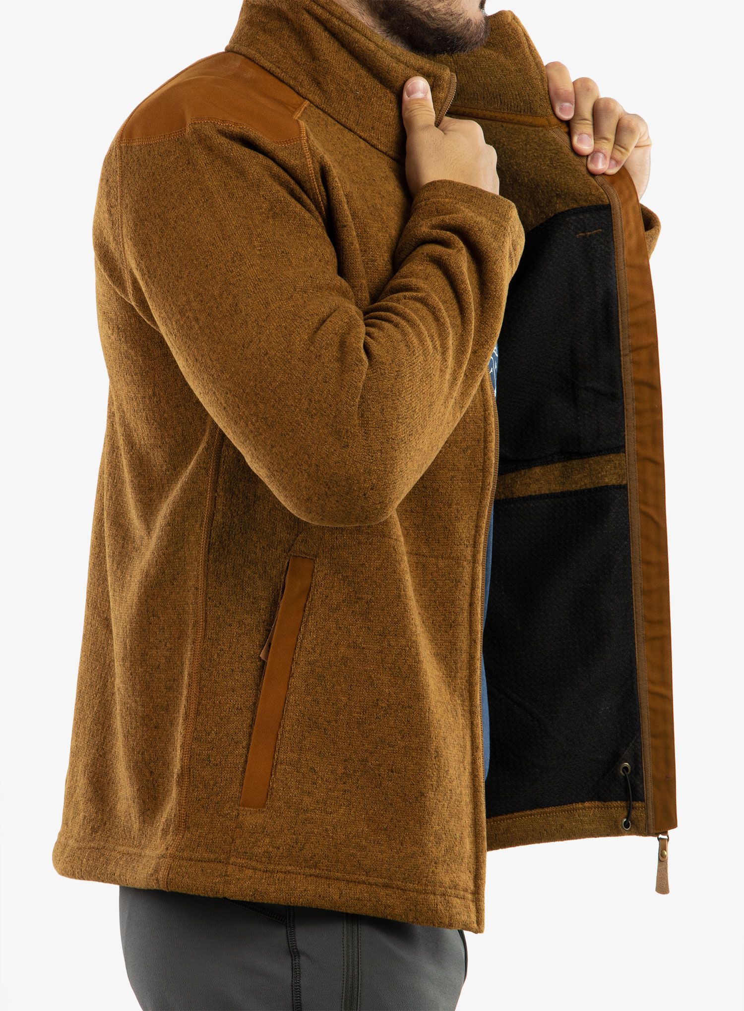 Dukserica Fjallraven Buck Fleece - chestnut