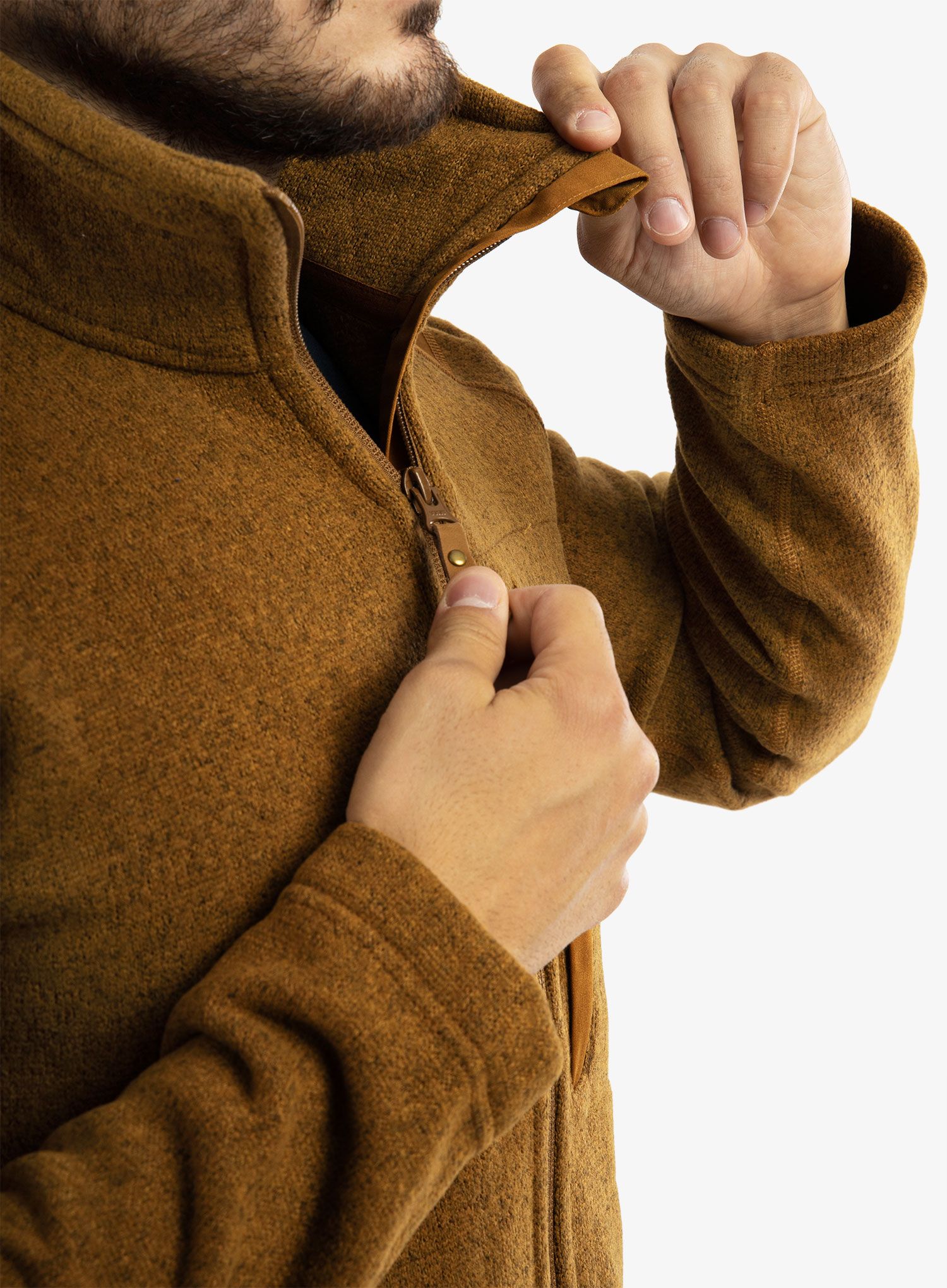 Dukserica Fjallraven Buck Fleece - chestnut