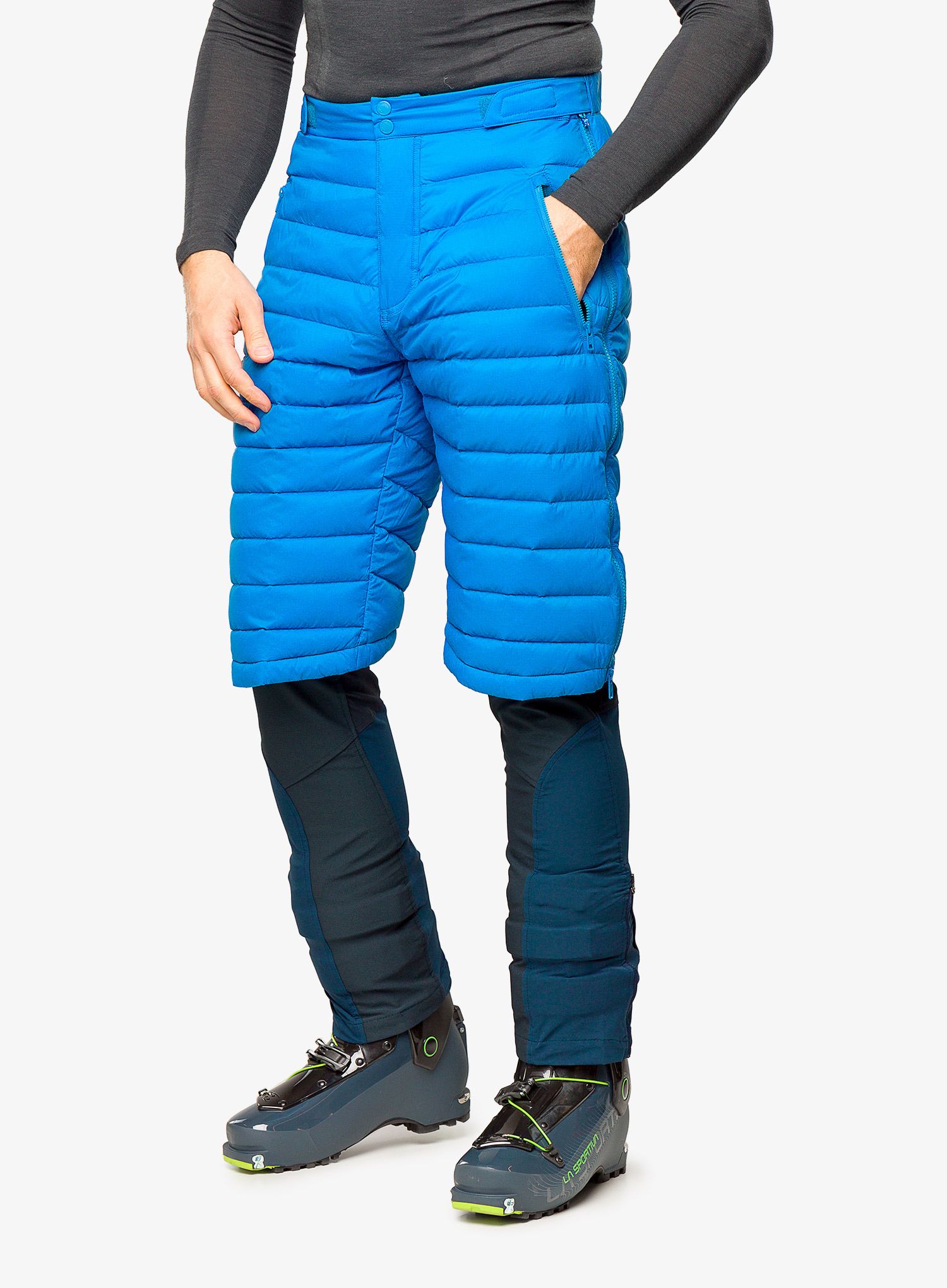 Kratke hlače Fjallraven Expedition Down Knickers - un blue