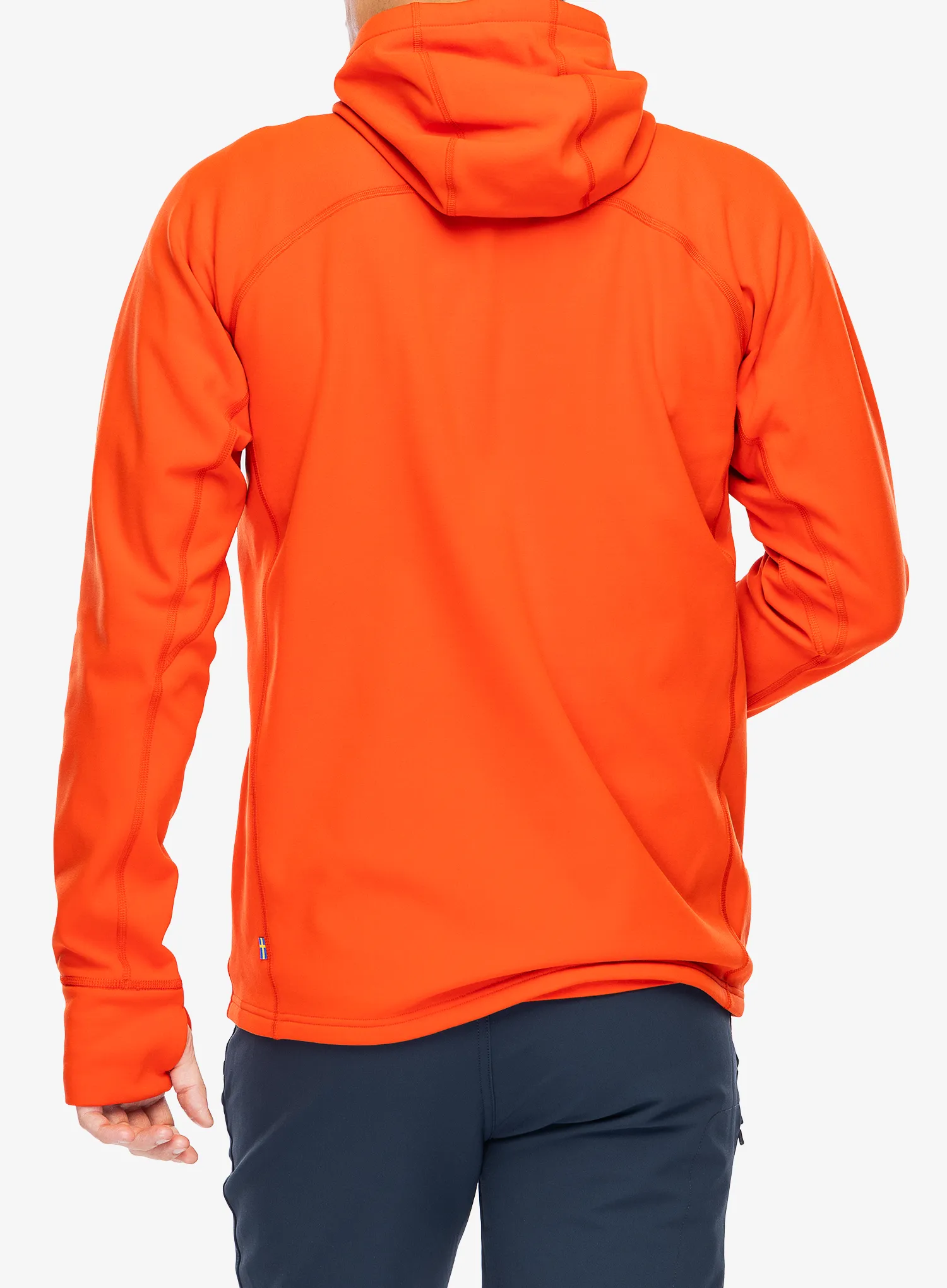 Jakna od flisa Fjallraven Expedition Fleece Hoodie - flame orange