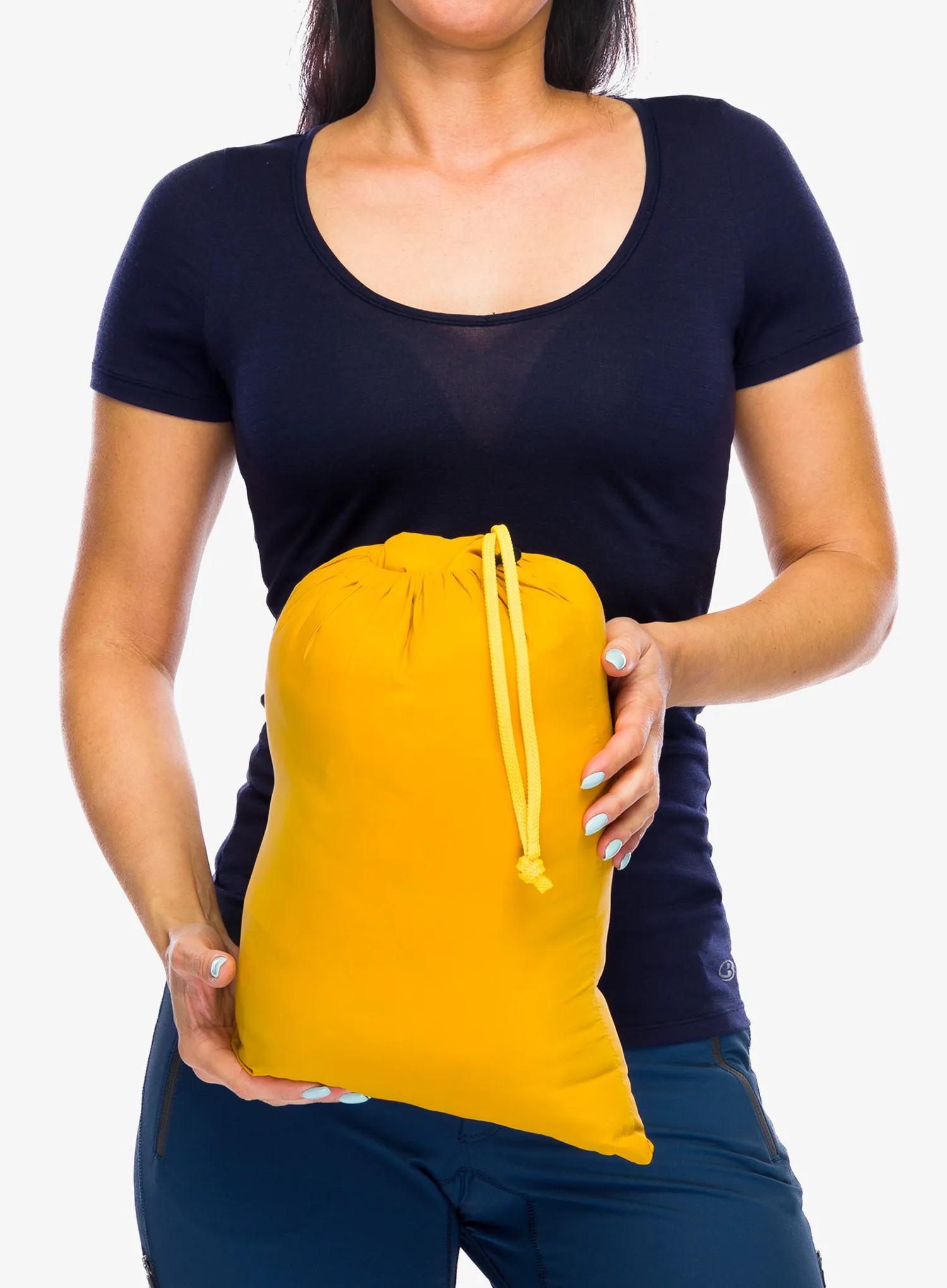 Jakna s postavom ženska Fjallraven Expedition Mid Winter Jacket - mustard yellow/un blue