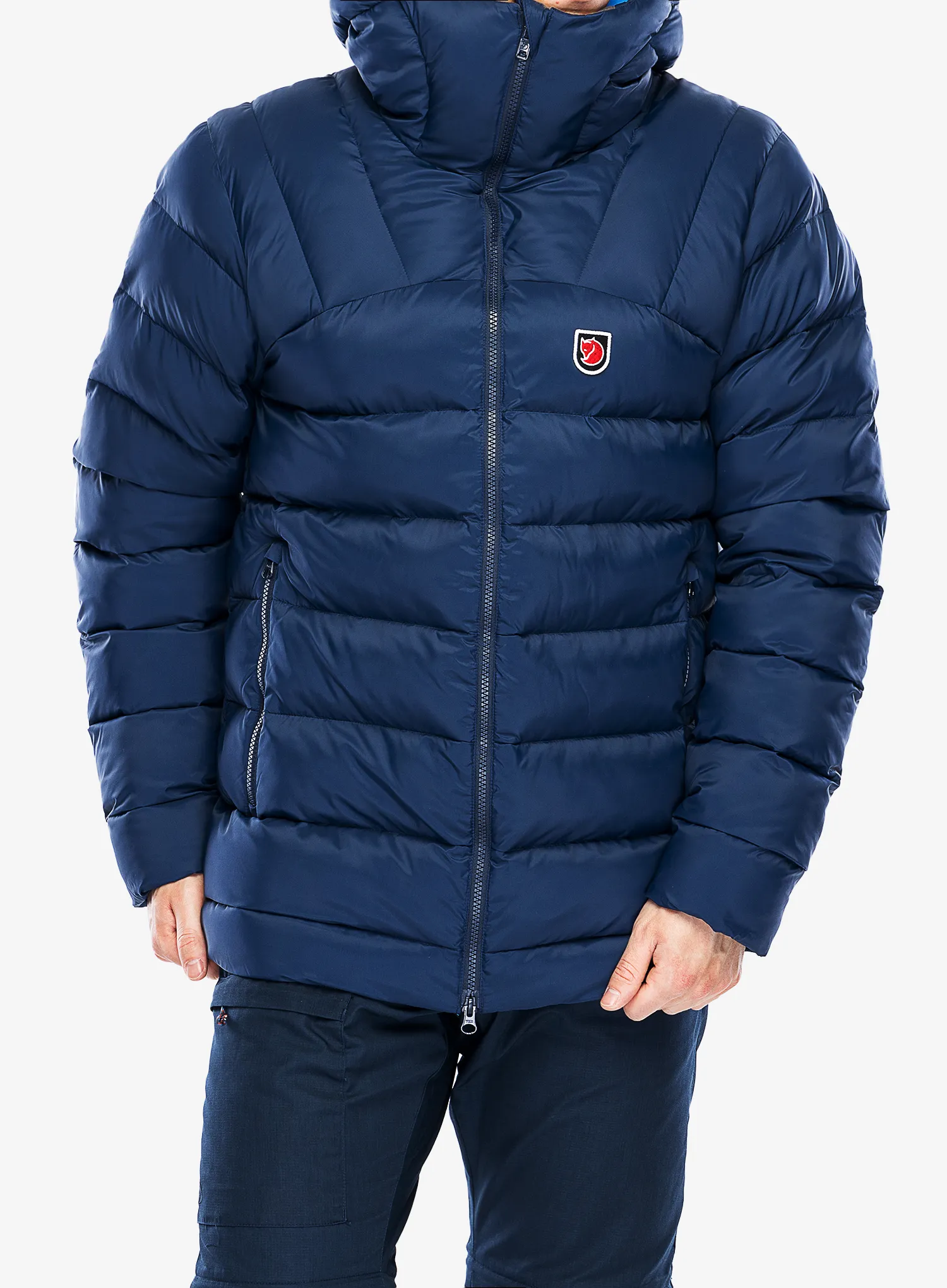 Jakna s postavom Fjallraven Expedition Mid Winter Jacket - navy/un blue