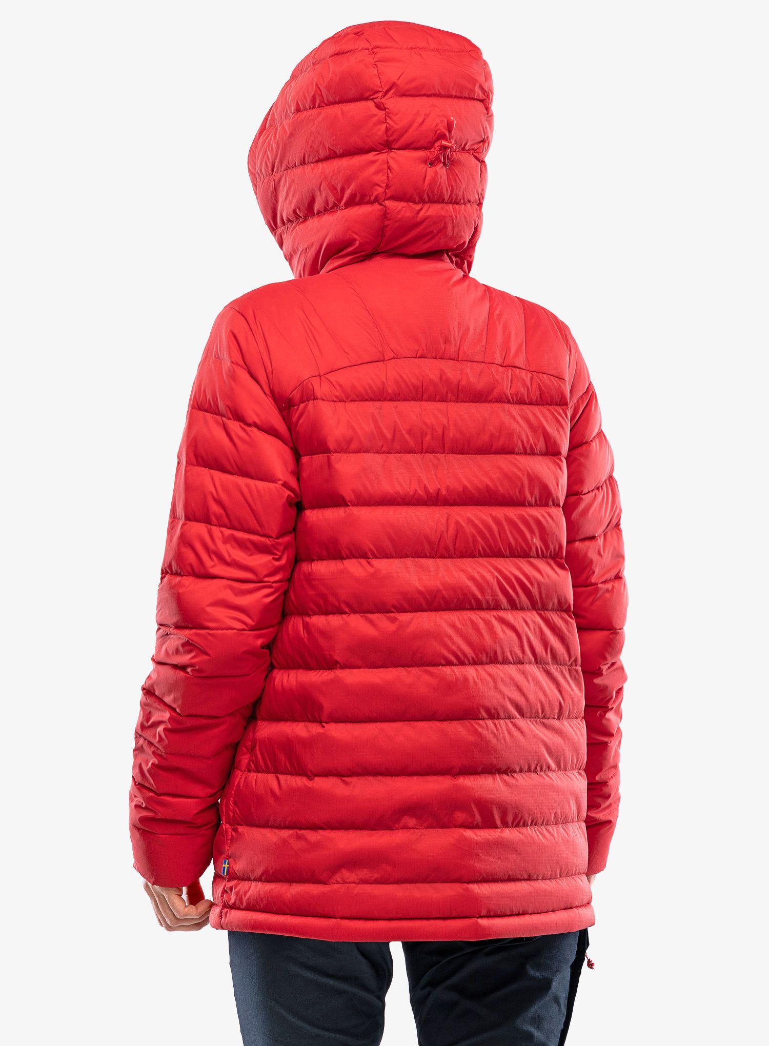 Ženska perjana jakna Fjallraven Expedition Pack Down Anorak - true red