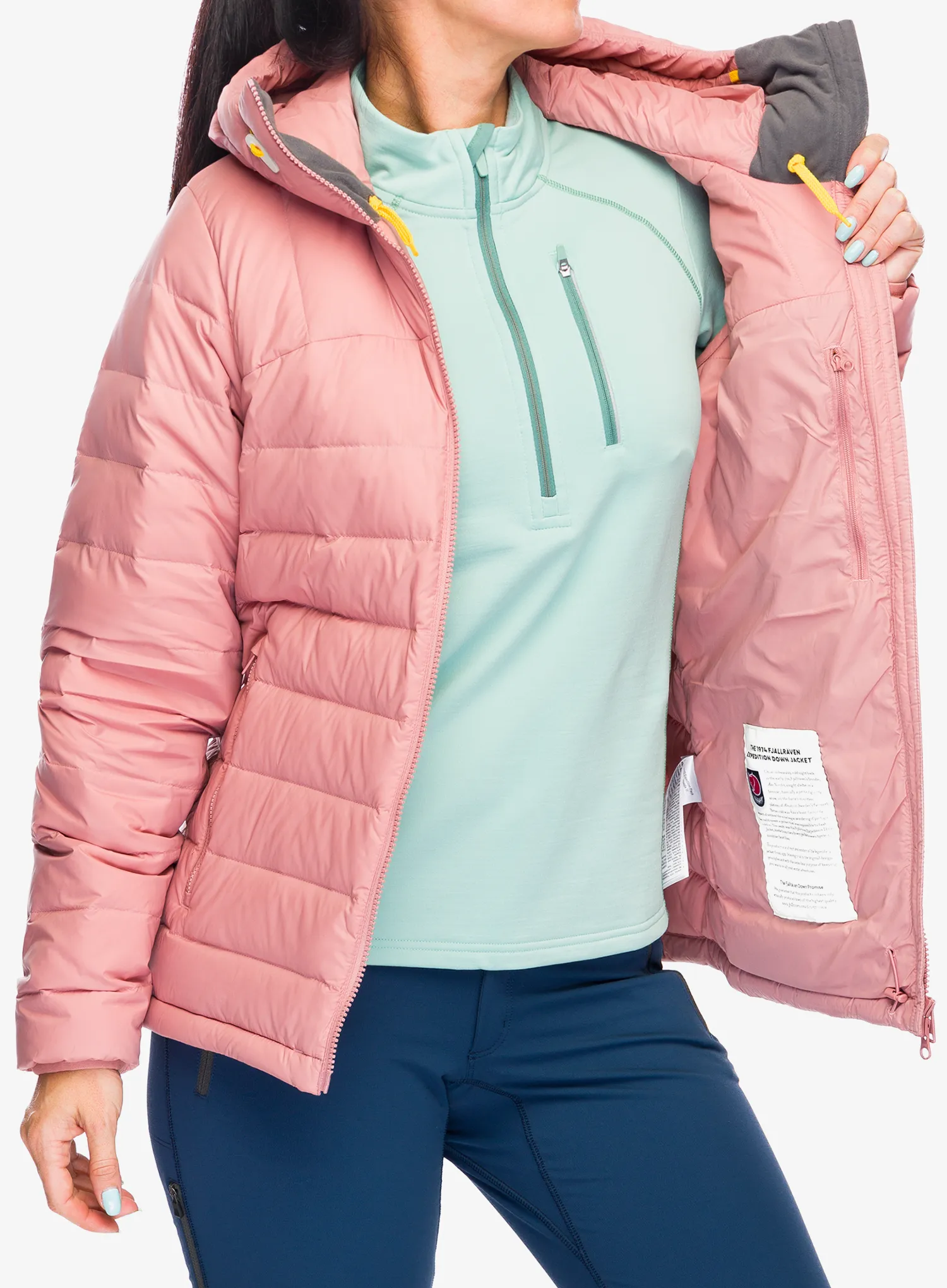 Ženska perjana jakna Fjallraven Expedition Pack Down Hoodie