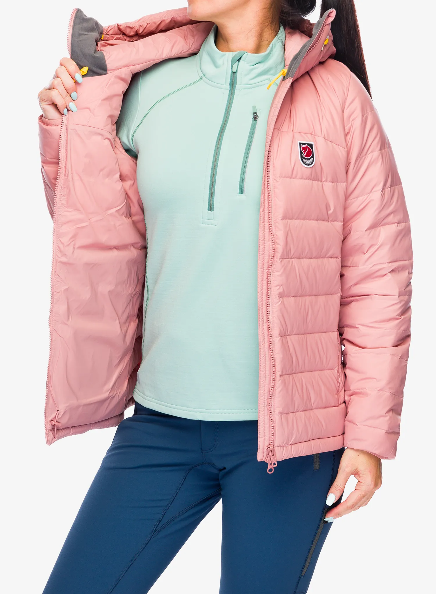 Ženska perjana jakna Fjallraven Expedition Pack Down Hoodie