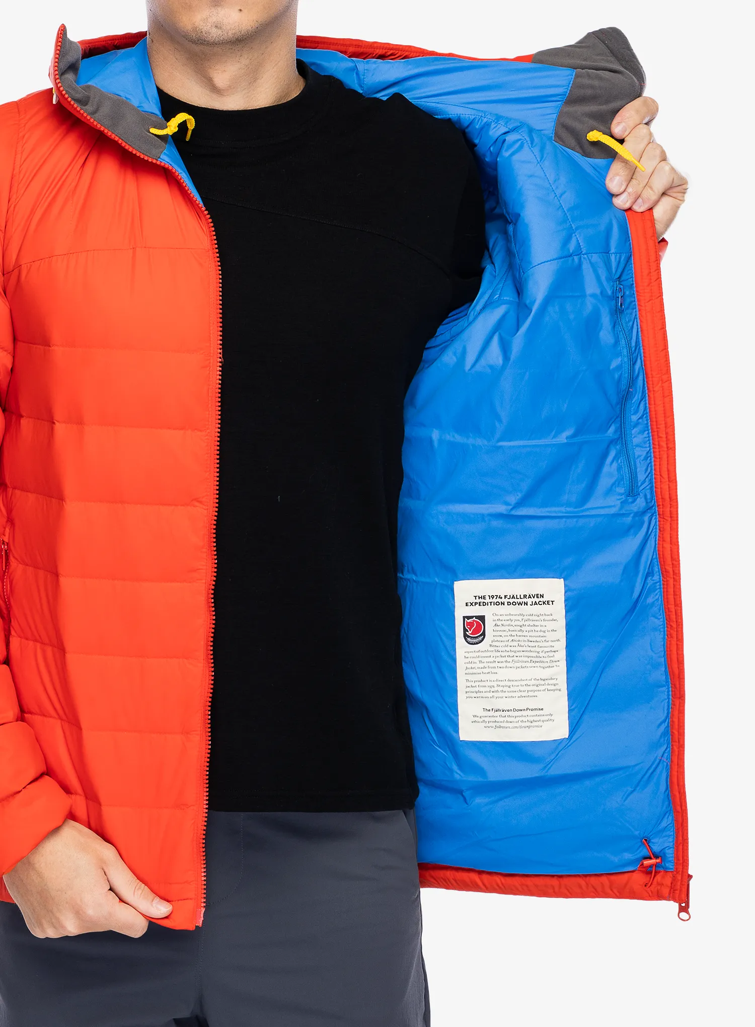 Pernata jakna Fjallraven Expedition Pack Down Hoodie