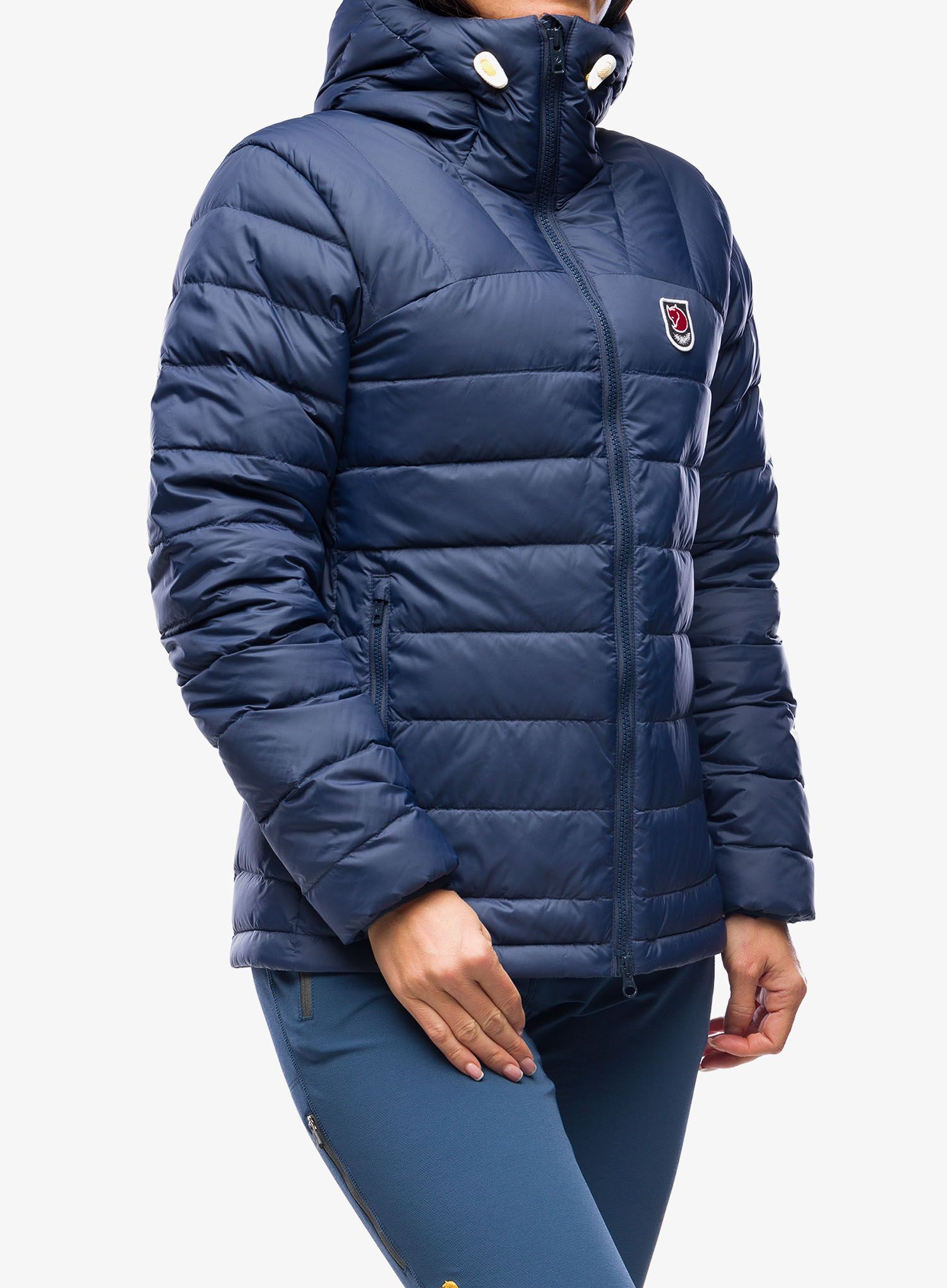 Ženska jakna Fjallraven Expedition Pack Down Hoodie - navy