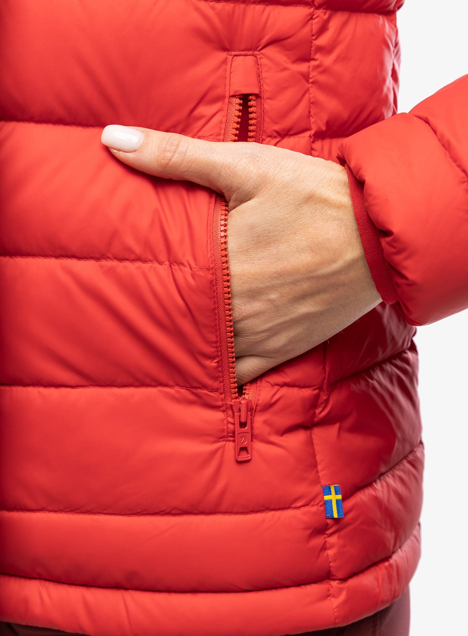Ženska jakna Fjallraven Expedition Pack Down Jacket - true red