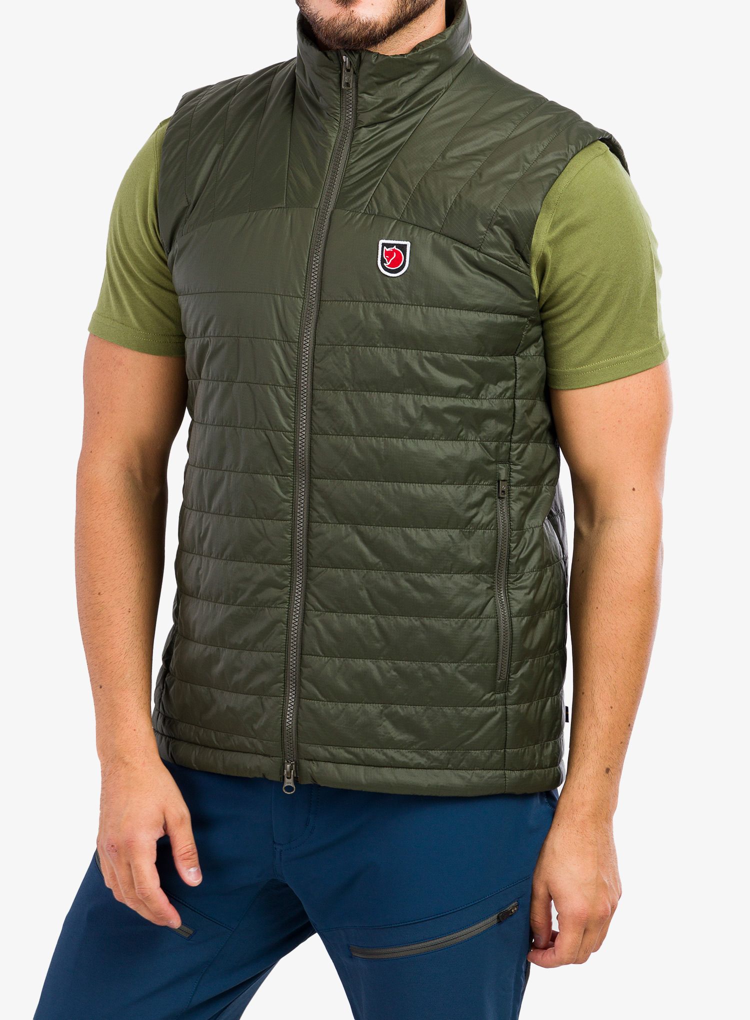 Prsluk Fjallraven Expedition X-Lätt Vest - deep forest