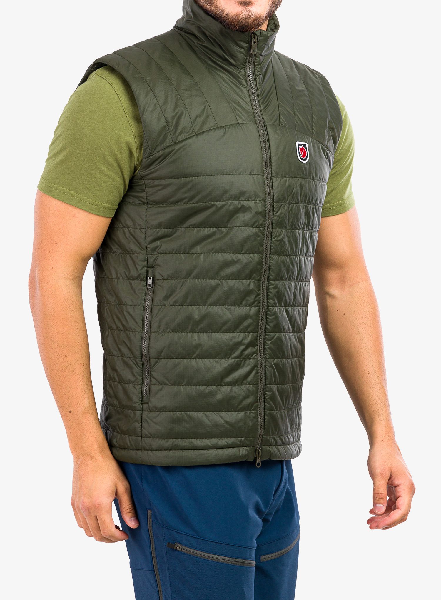 Prsluk Fjallraven Expedition X-Lätt Vest - deep forest