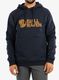 Majica s kapuljačom Fjallraven Logo Hoodie - dark navy