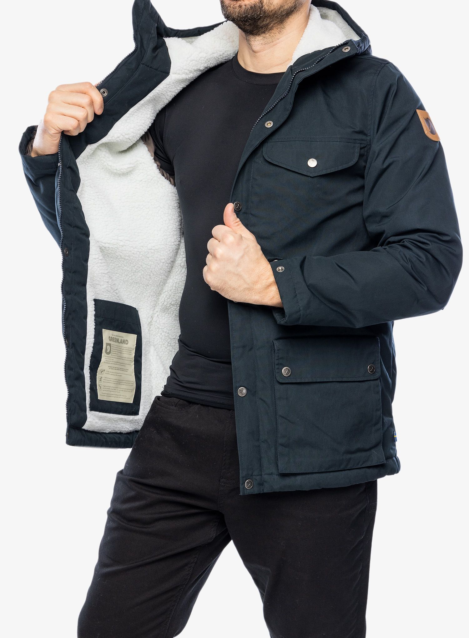 Fjallraven greenland winter jacket navy store