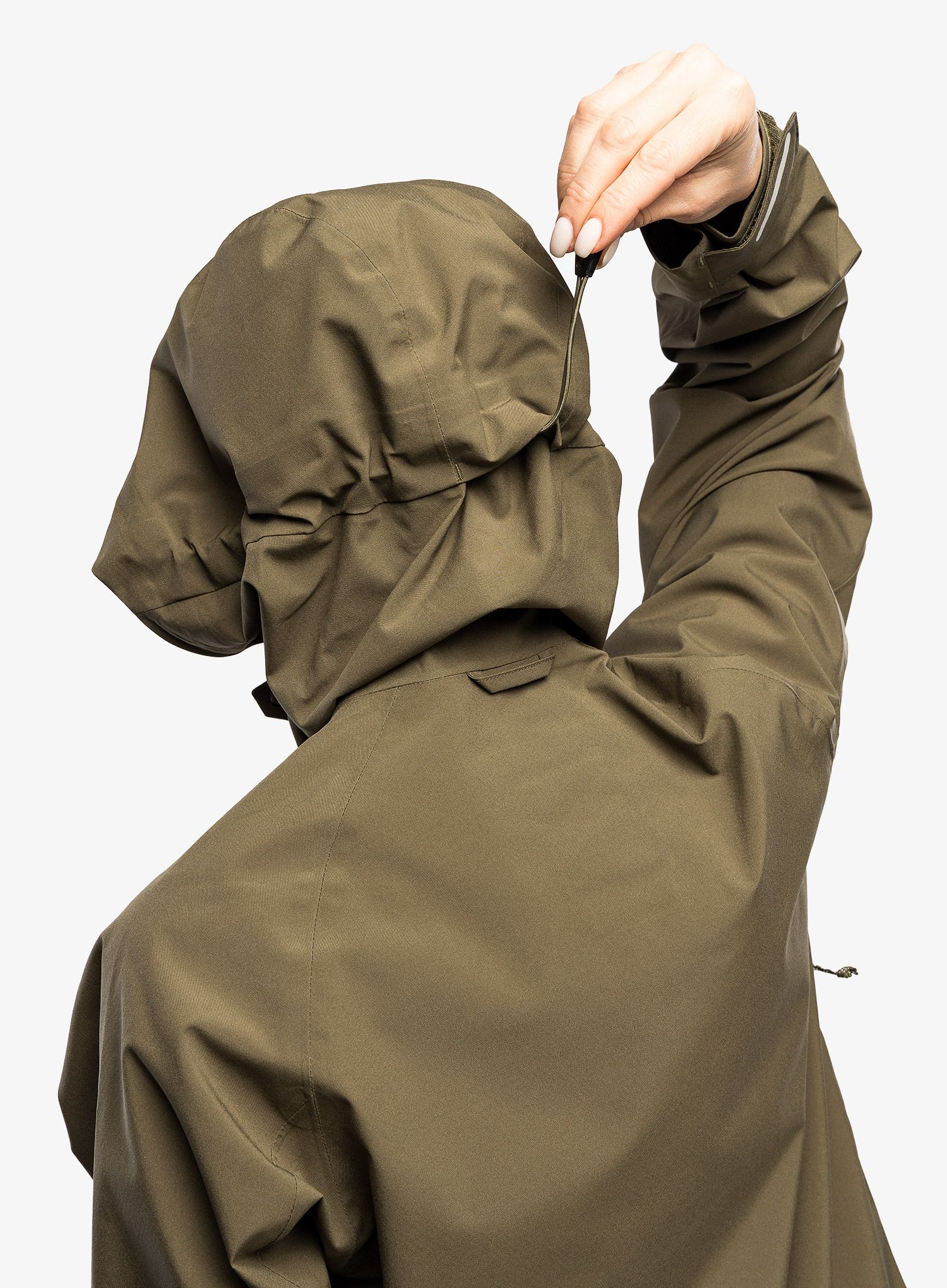 Ženska kišna jakna Fjallraven HC Hydratic Trail Jacket - laurel green