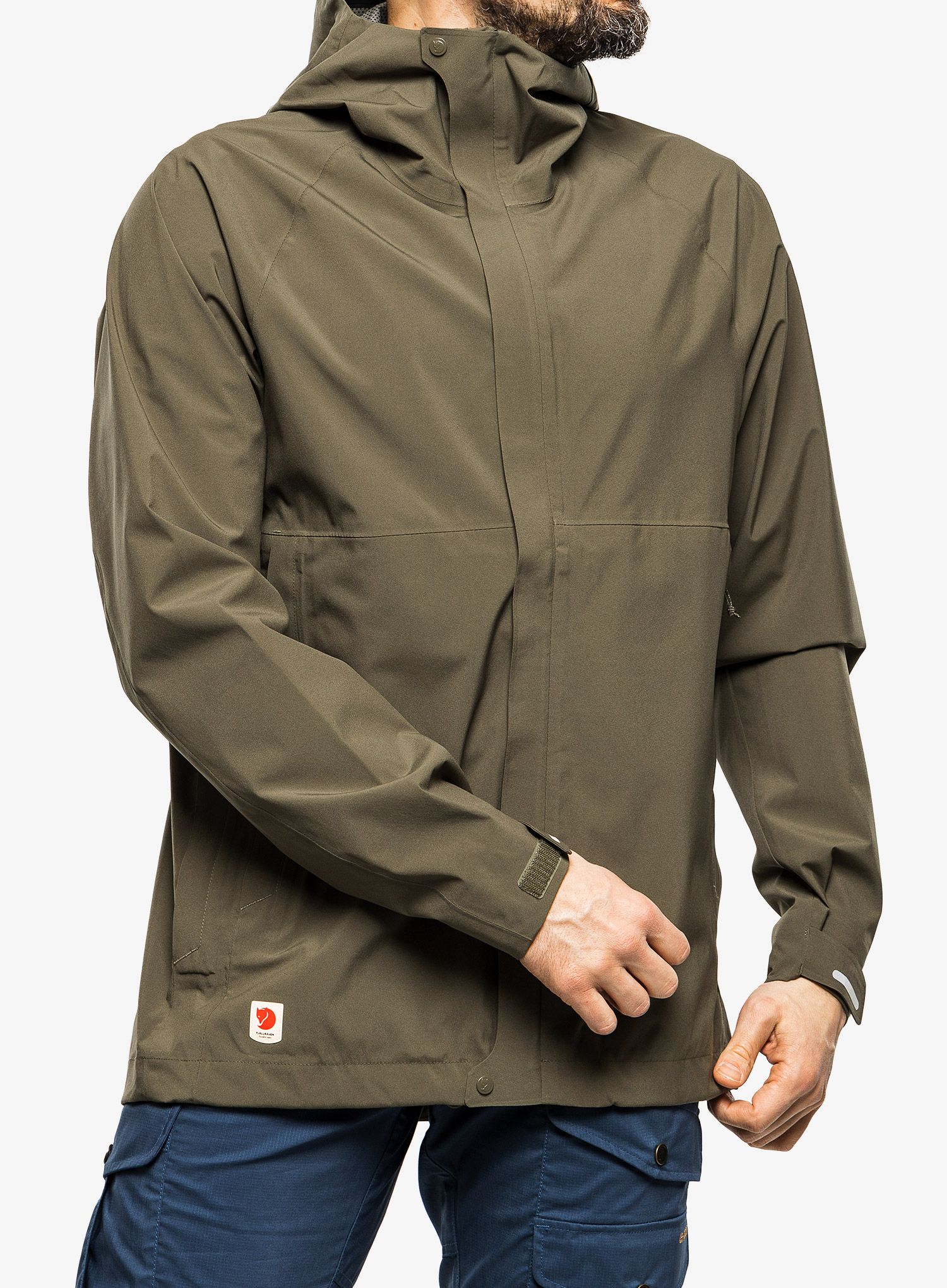 Kišna jakna Fjallraven HC Hydratic Trail Jacket - laurel green