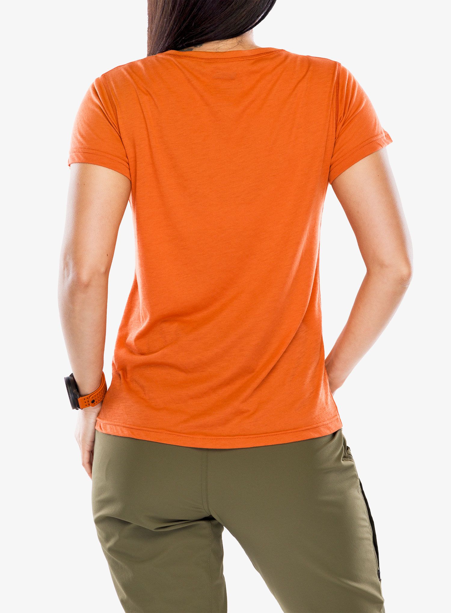 Ženska majica Fjallraven High Coast Lite T-shirt - rowan red