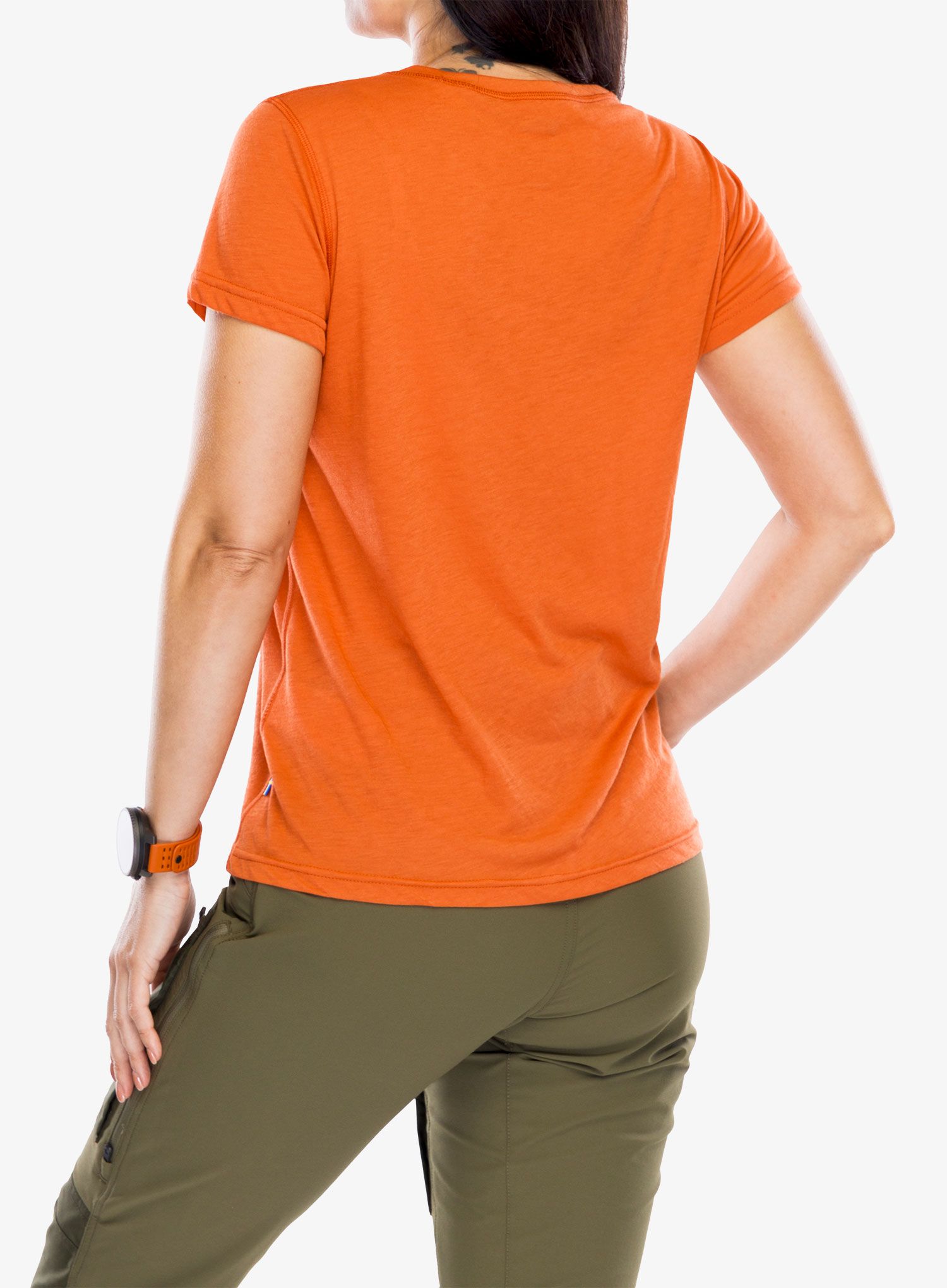 Ženska majica Fjallraven High Coast Lite T-shirt - rowan red