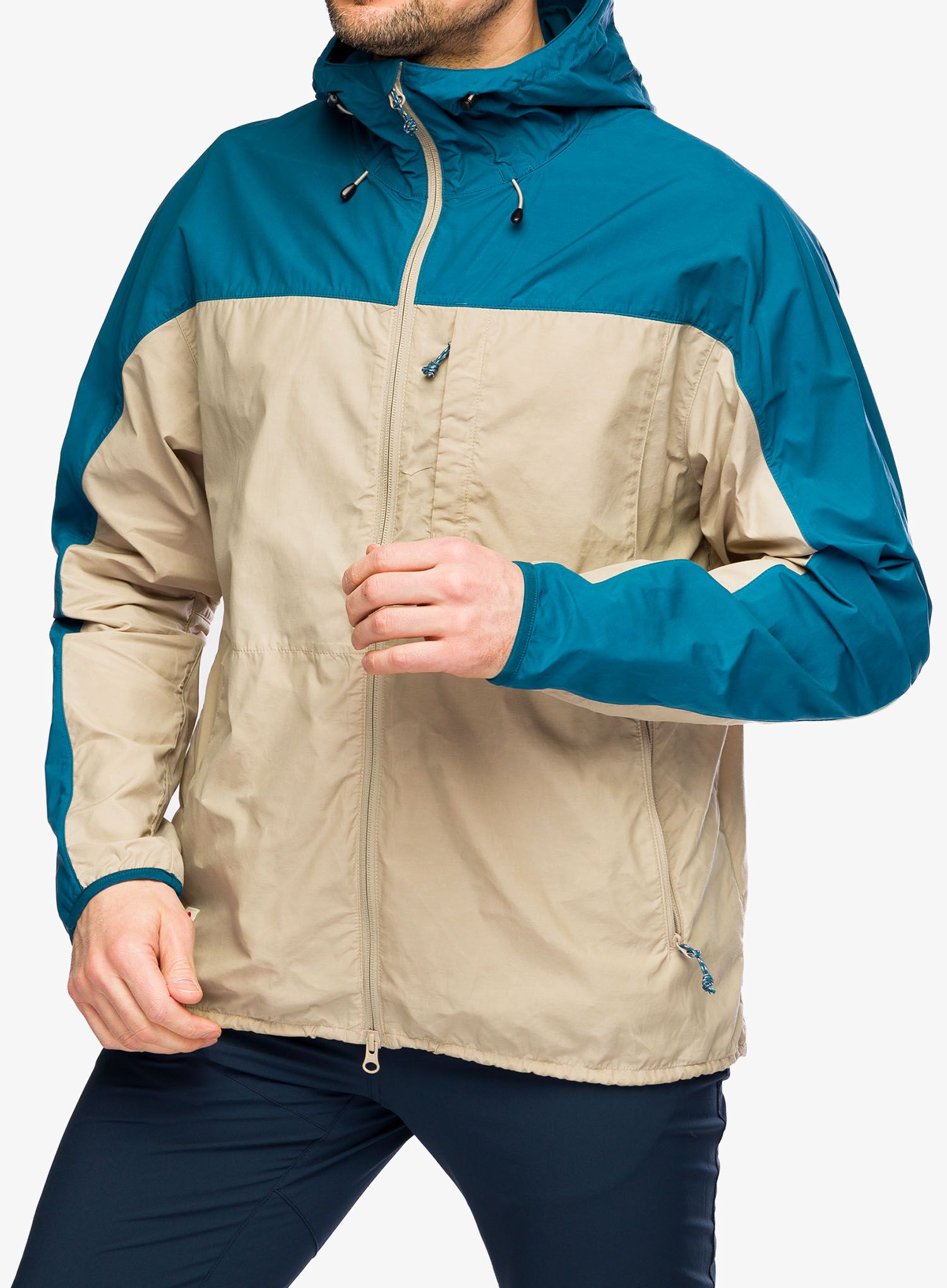 Jakna Fjallraven High Coast Wind Jacket M - fossil/deep sea