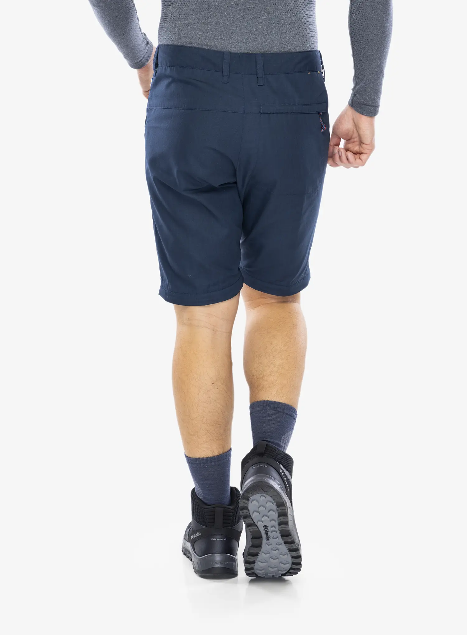 Trekking hlače Fjallraven High Coast Zip-Off Trousers - navy