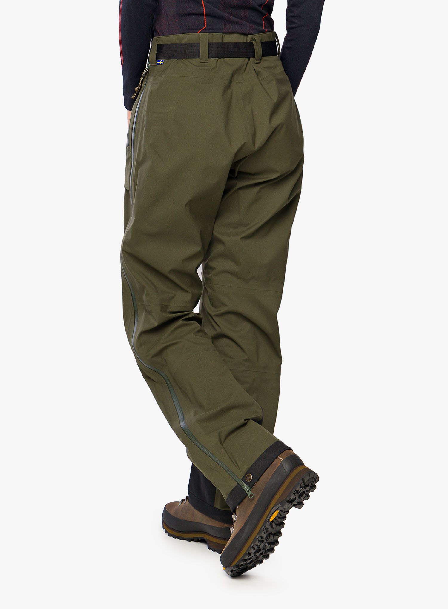 Ženske hlače Fjallraven Keb Eco-Shell Trousers - deep forest