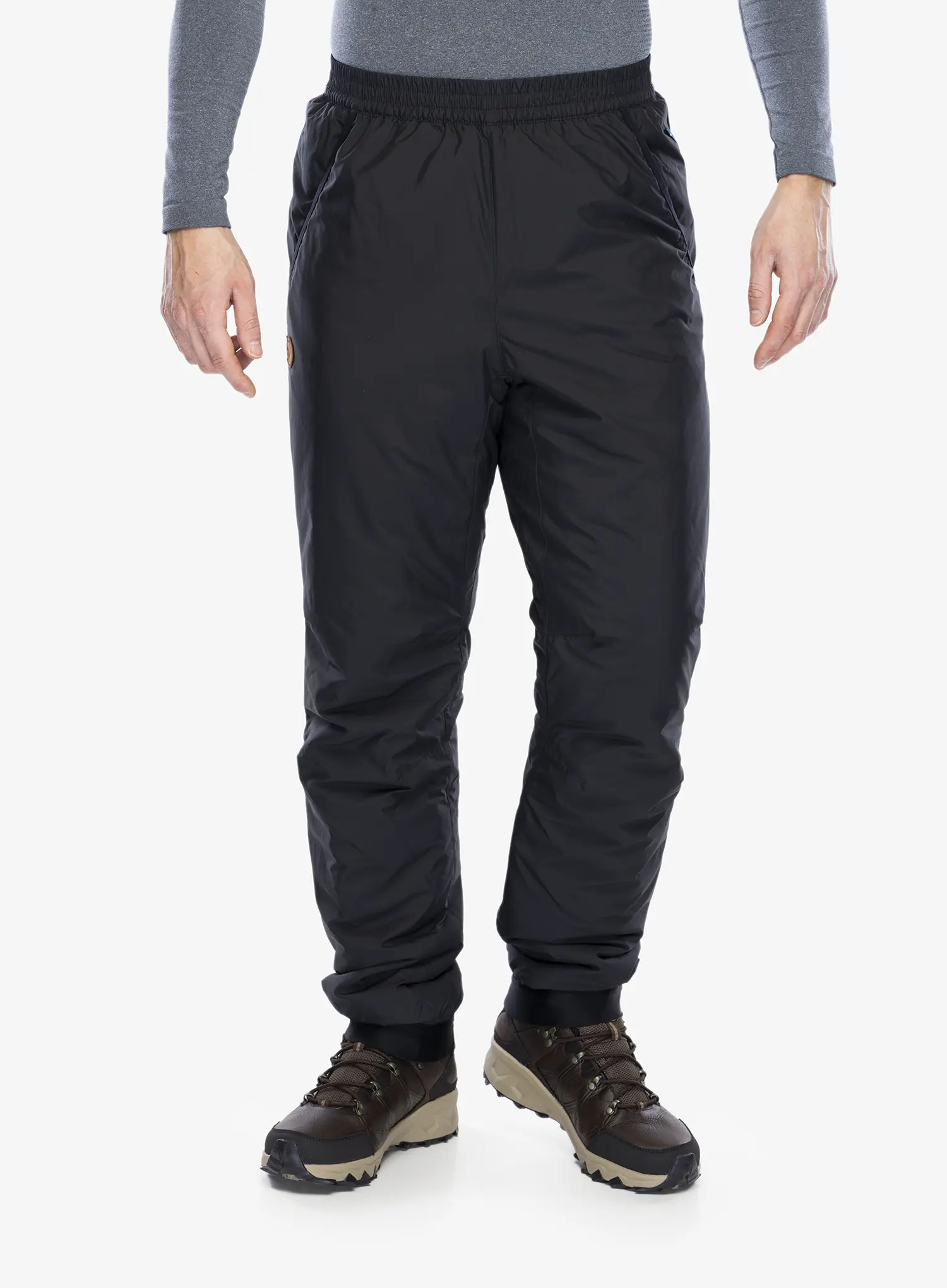 Hlače s postavom Fjallraven Keb Insulated Trousers - black