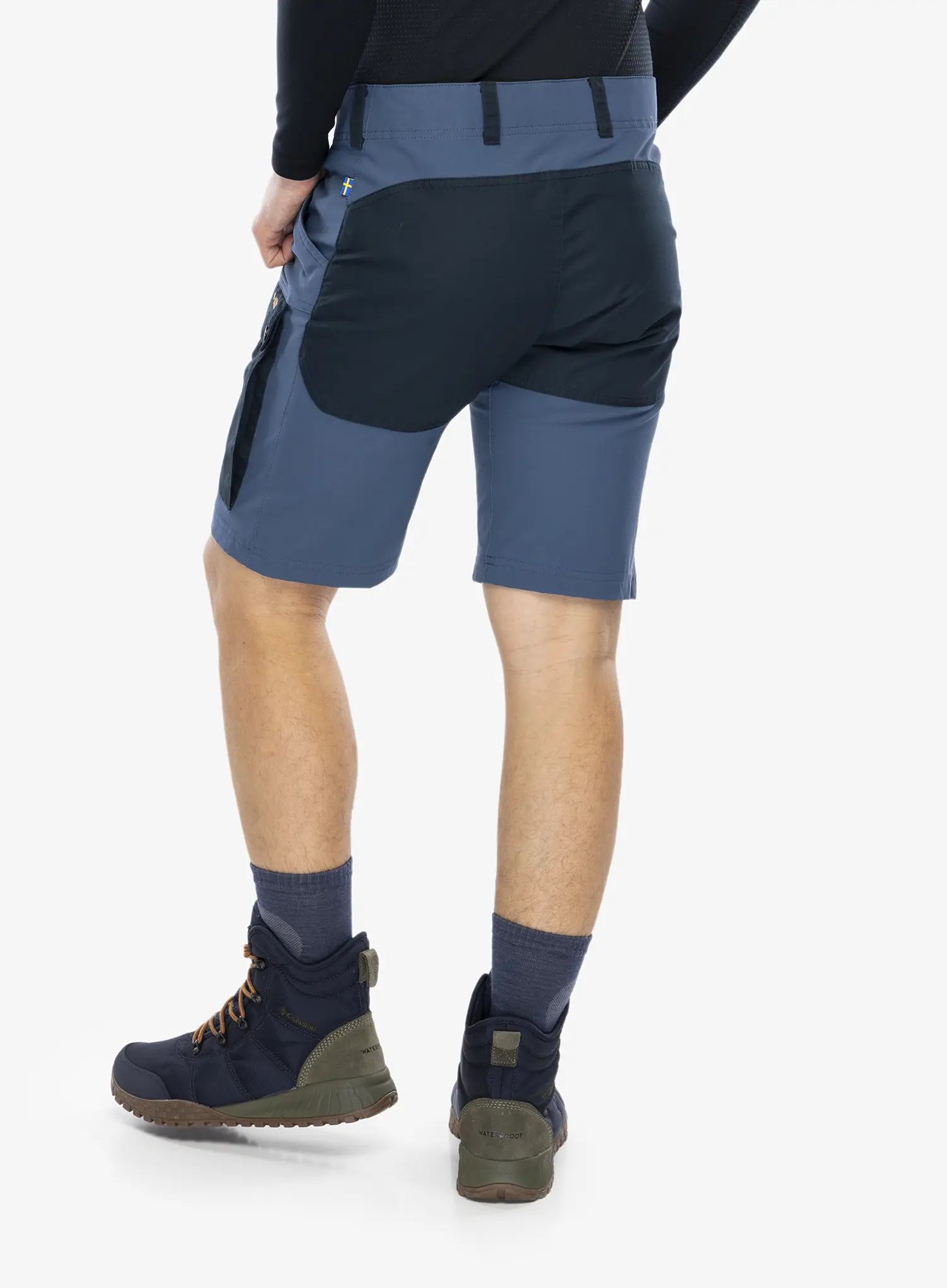 Kratke hlače Fjallraven Keb Shorts - dark navy/uncle blue