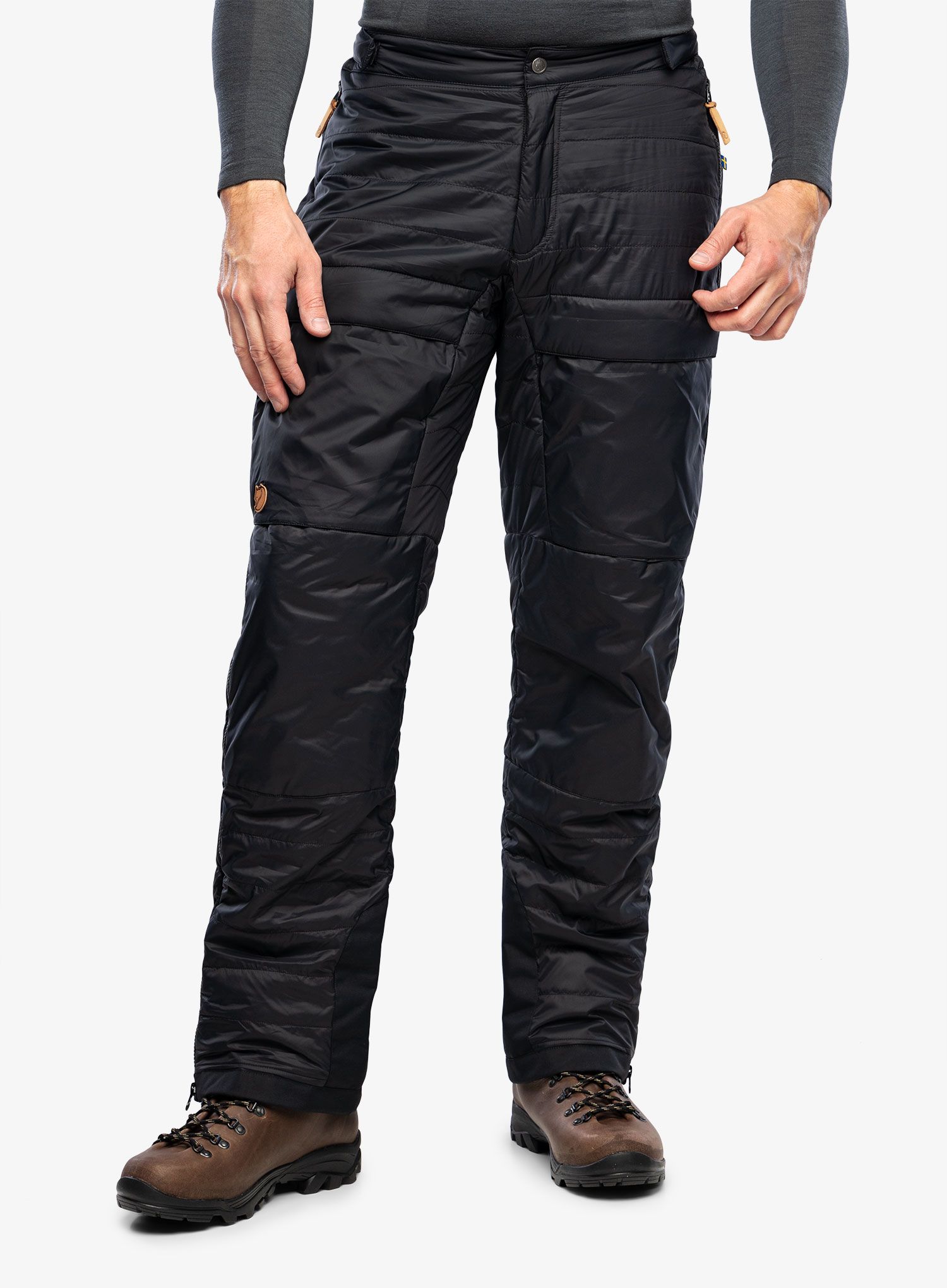 Trekking hlače Fjallraven Keb Touring Padded Trousers - black