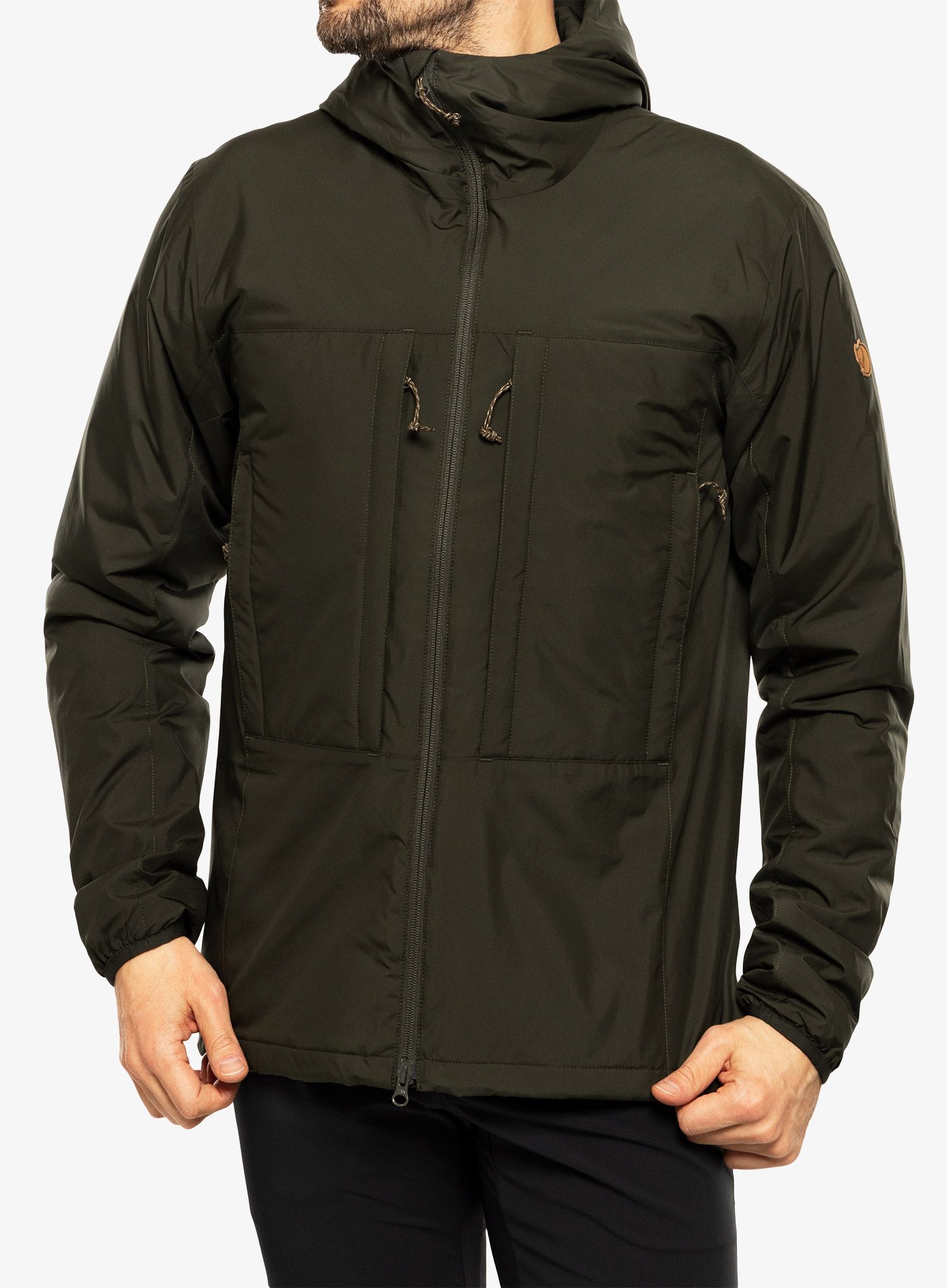 Jakna s postavom Fjallraven Keb Wool Padded Jacket - deep forest