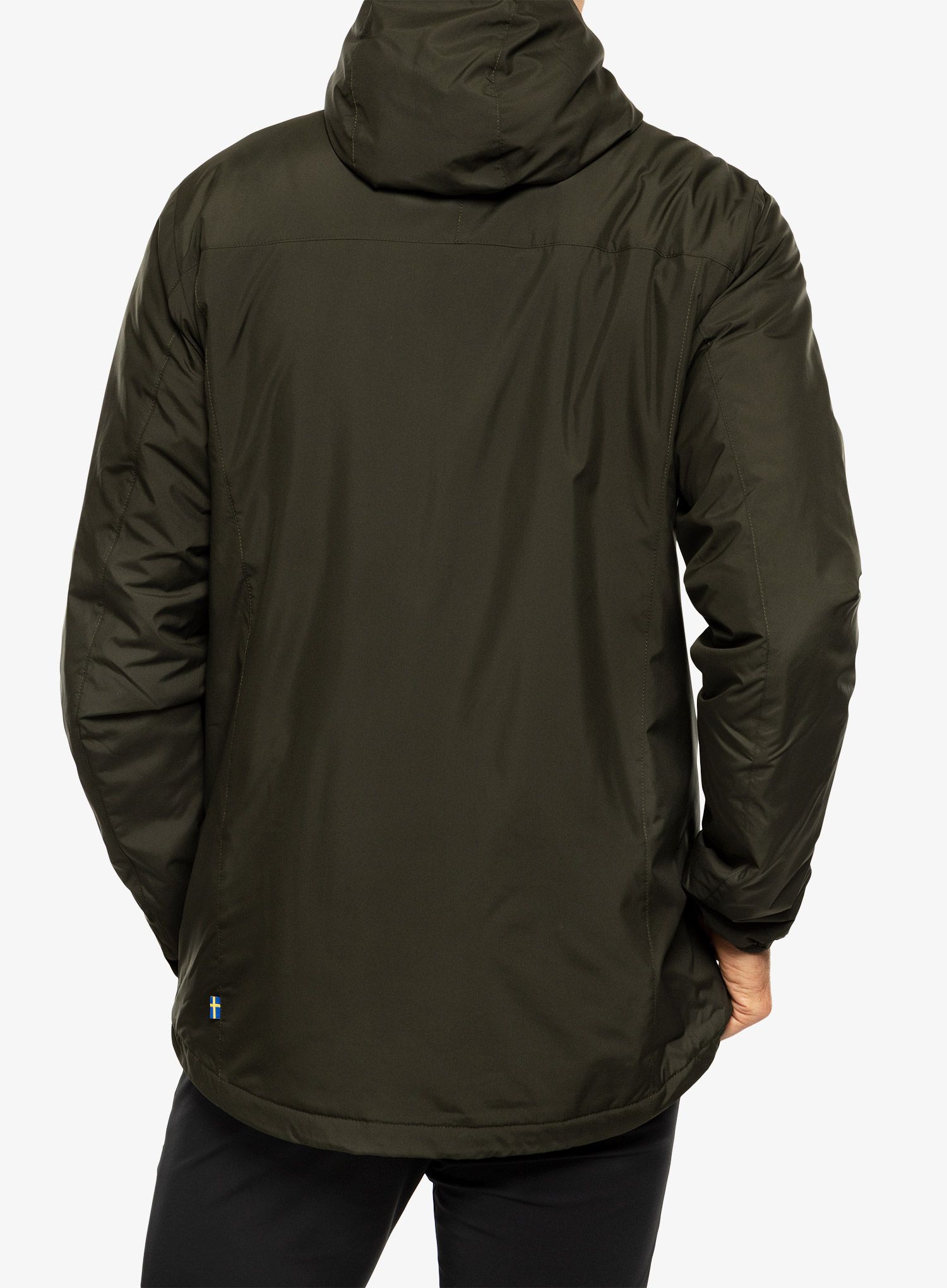 Jakna s postavom Fjallraven Keb Wool Padded Jacket - deep forest