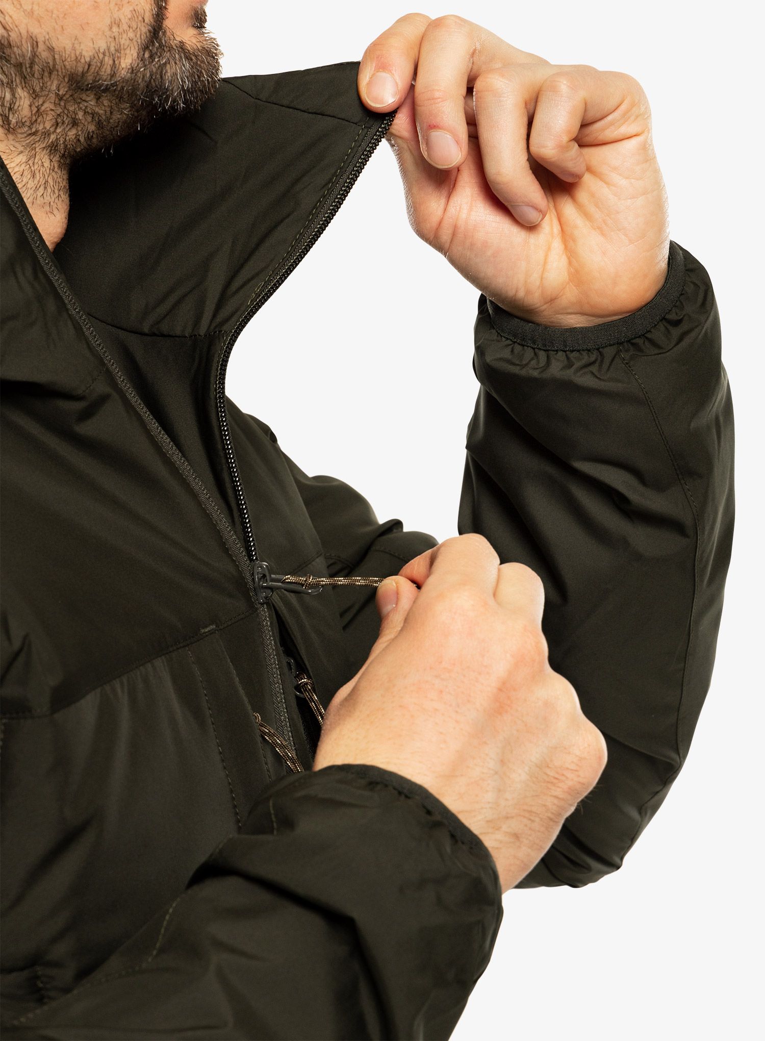 Jakna s postavom Fjallraven Keb Wool Padded Jacket - deep forest