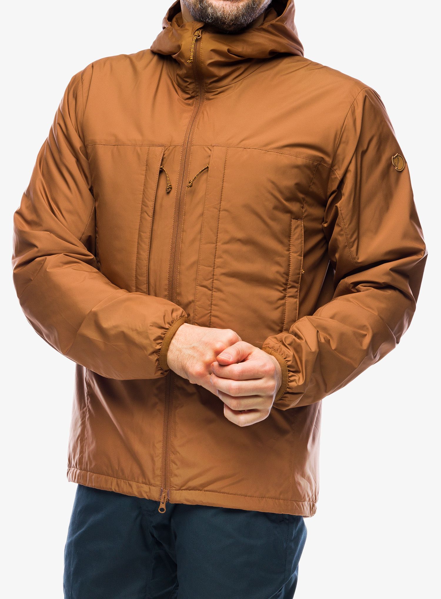 Jakna s postavom Fjallraven Keb Wool Padded Jacket - timber brown