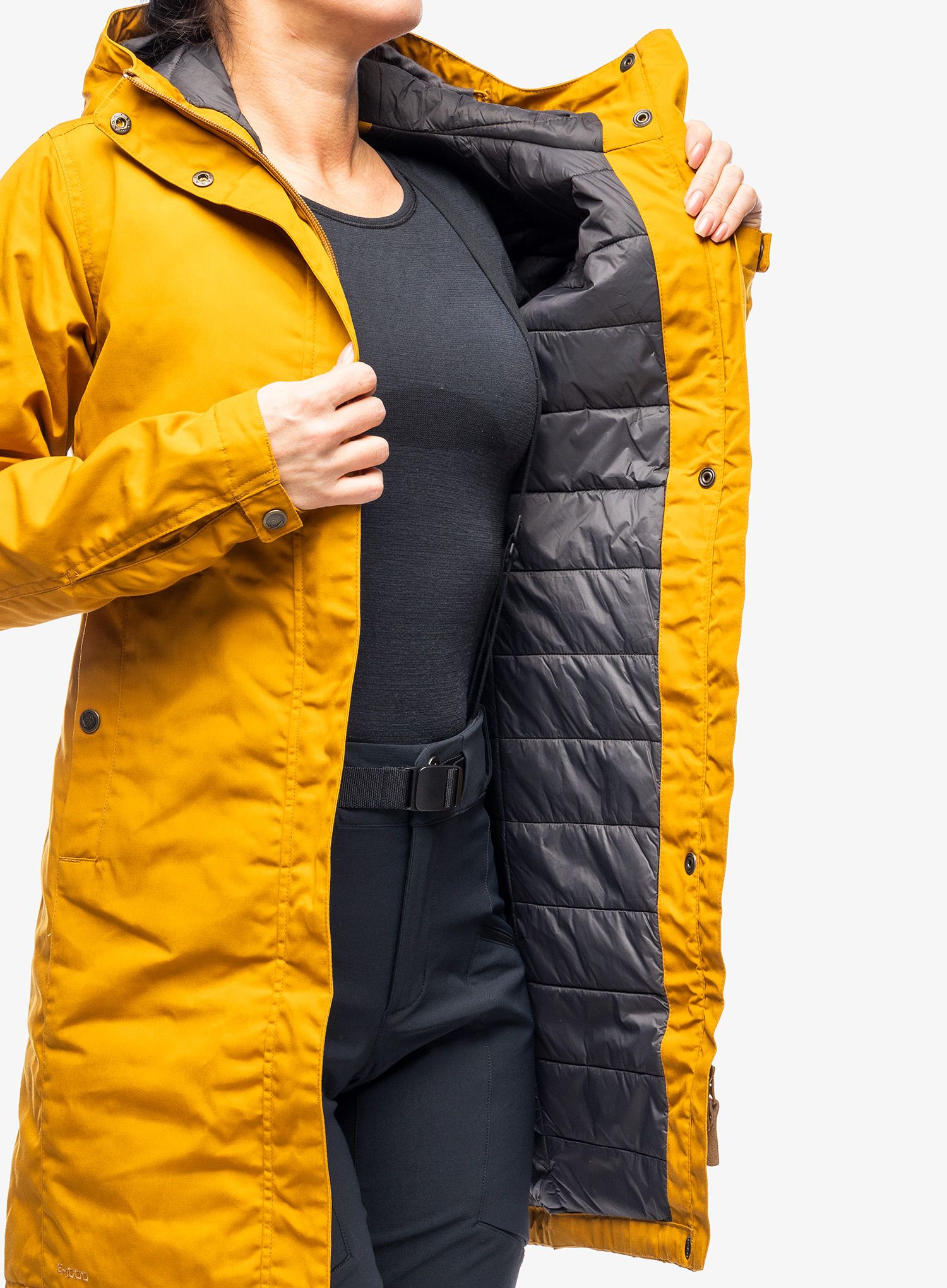 Ženski kaput Fjallraven Kiruna Padded Parka - acorn