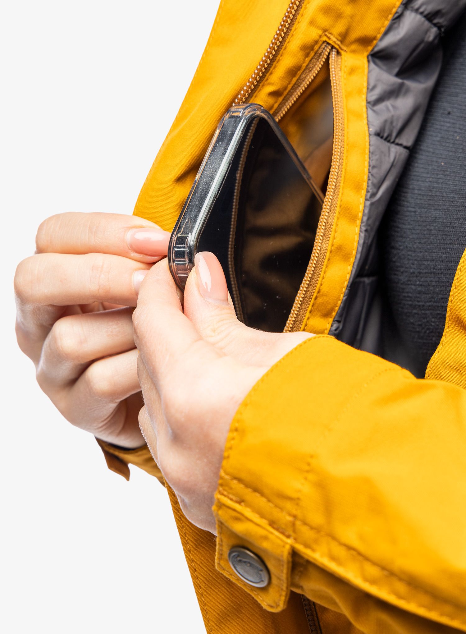 Ženski kaput Fjallraven Kiruna Padded Parka - acorn