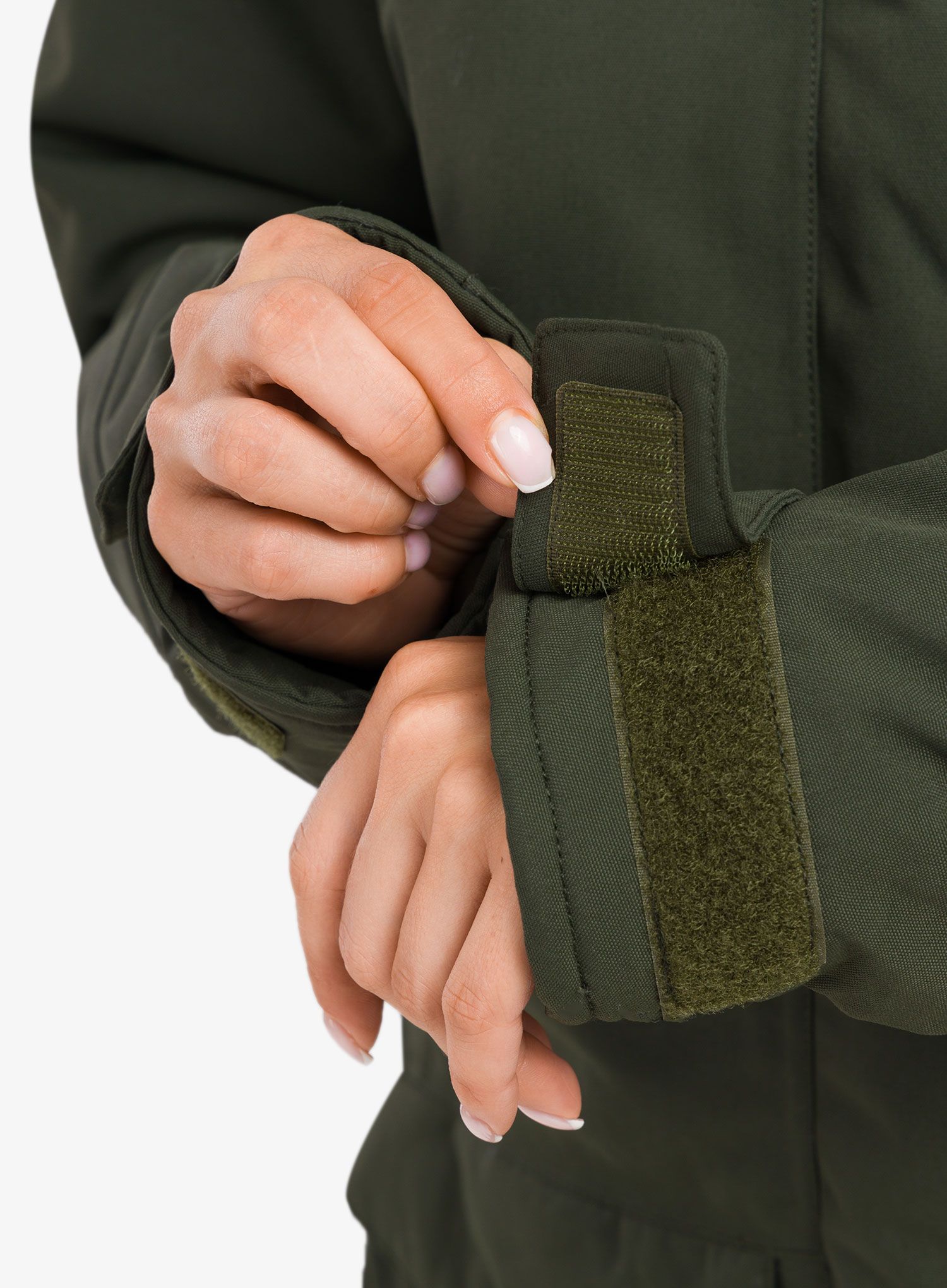 Ženski kaput Fjallraven Nuuk Parka - deep forest